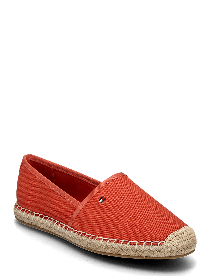 Tommy Hilfiger - FLAG CANVAS ESPADRILLE - espadrilles - rustic clay - 0