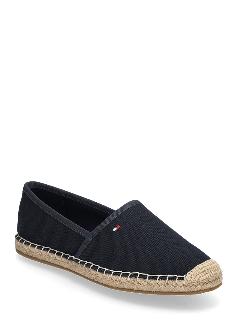 Tommy Hilfiger - FLAG CANVAS ESPADRILLE - espadrilles - space blue - 0