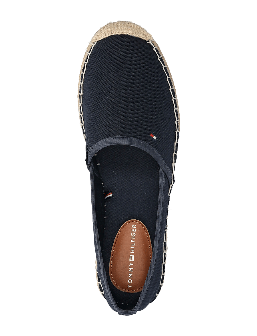 Tommy Hilfiger - FLAG CANVAS ESPADRILLE - espadrillid - space blue - 3