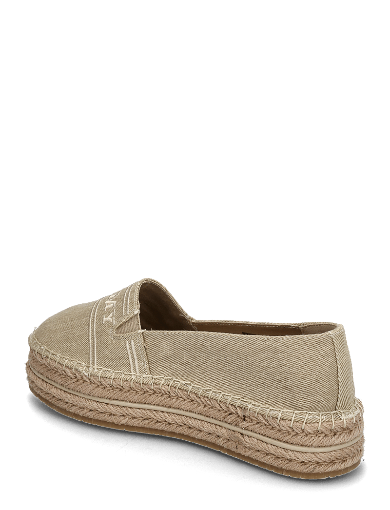Tommy Hilfiger - DENIM PLATFORM ESPADRILLE - espadrilles - horseradish - 3