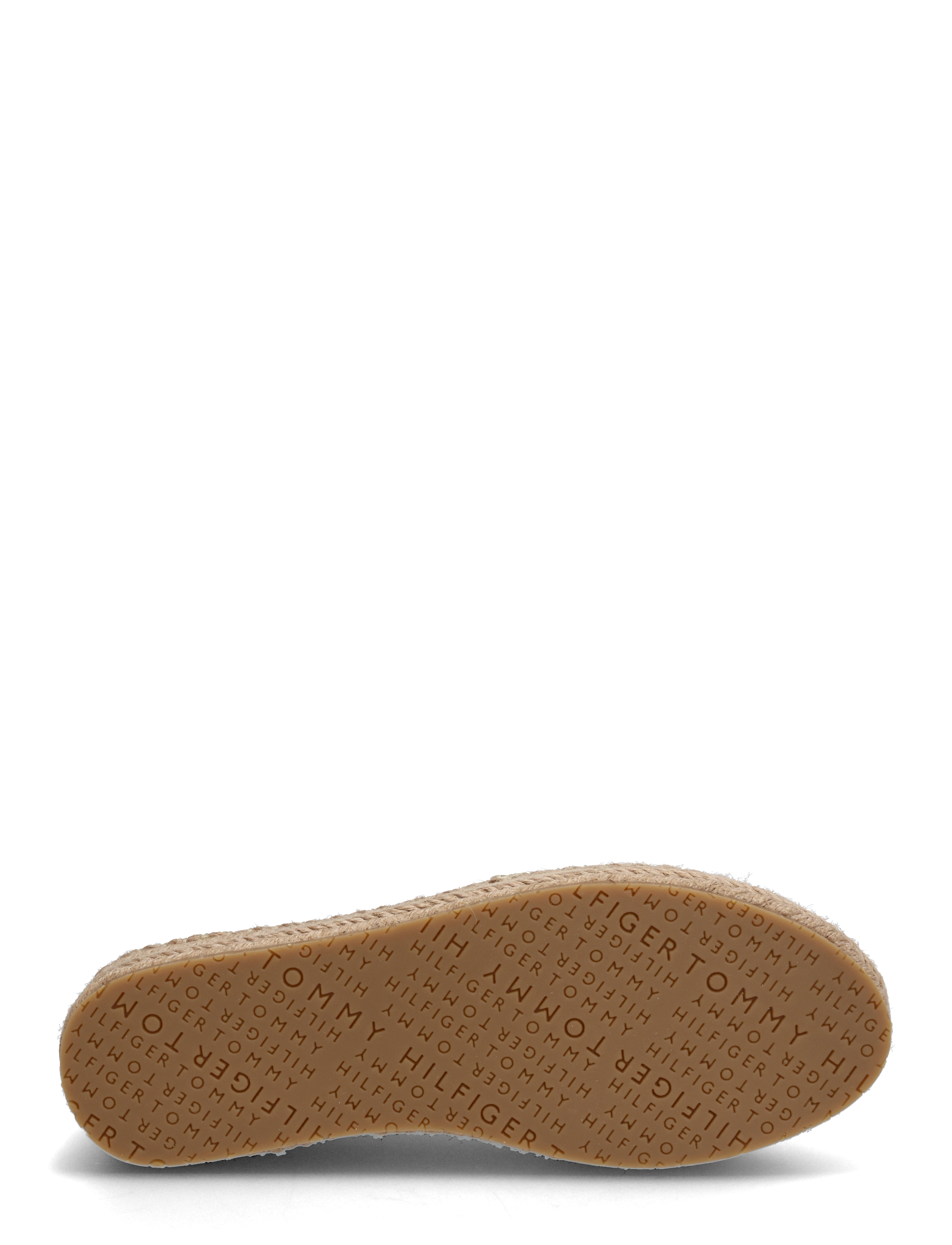 Tommy Hilfiger - DENIM PLATFORM ESPADRILLE - horseradish - 5