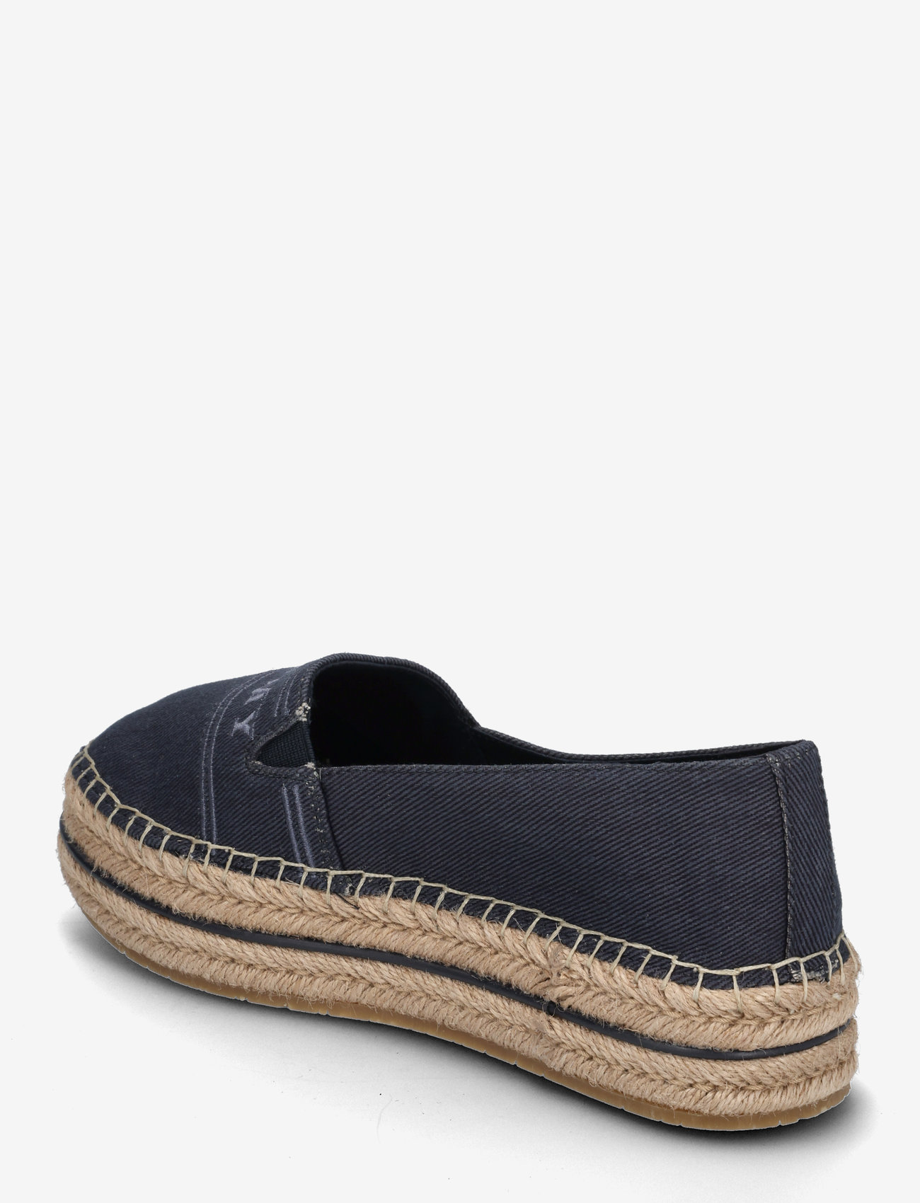Tommy Hilfiger - DENIM PLATFORM ESPADRILLE - espadrilles - space blue - 2