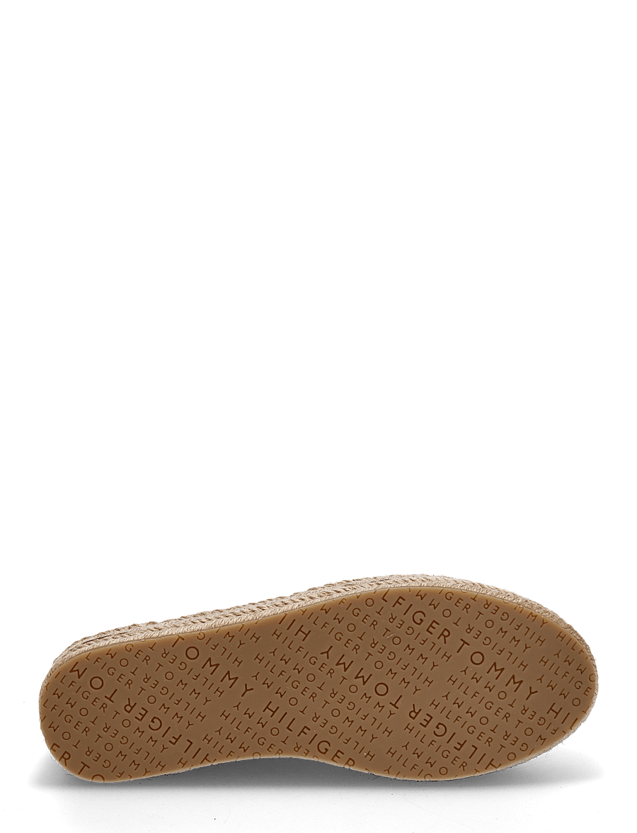 Tommy Hilfiger - DENIM PLATFORM ESPADRILLE - space blue - 4