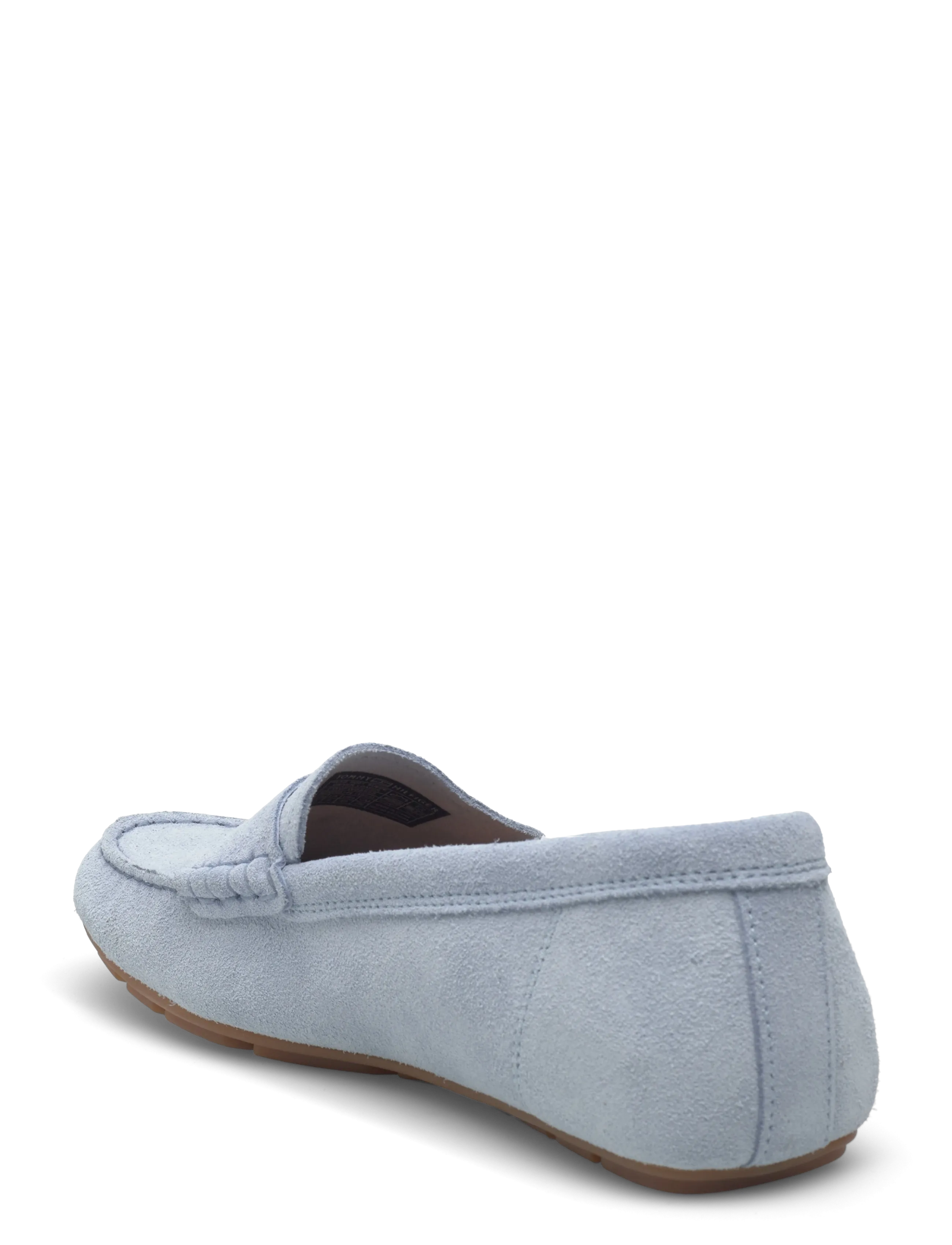 Tommy Hilfiger - FLAG SOFT SUEDE DRIVER LOAFER - moetrendid - breezy blue - 2
