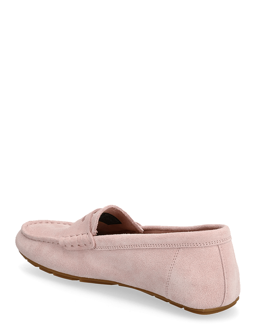 Tommy Hilfiger - FLAG SOFT SUEDE DRIVER LOAFER - modetrends - foggy pink - 2