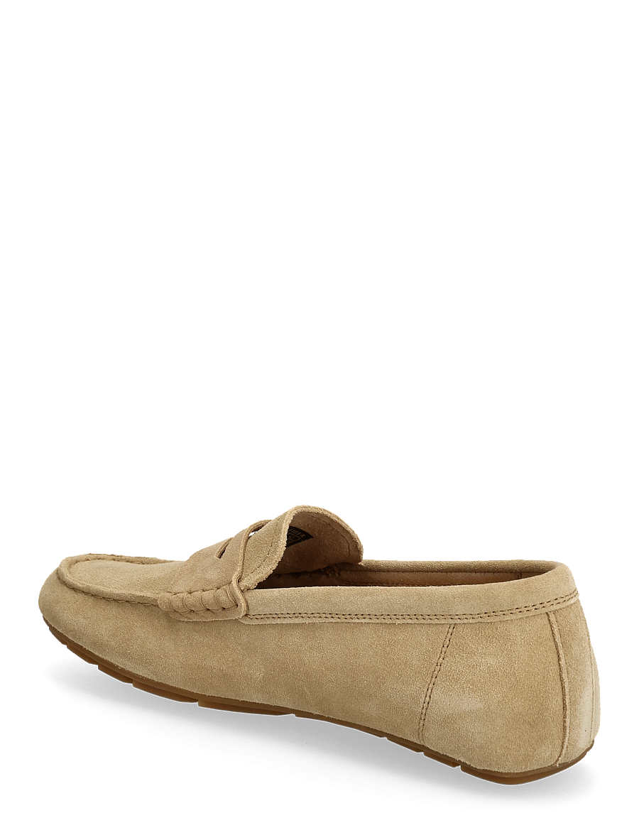 Tommy Hilfiger - FLAG SOFT SUEDE DRIVER LOAFER - modetrends - safari canvas - 2