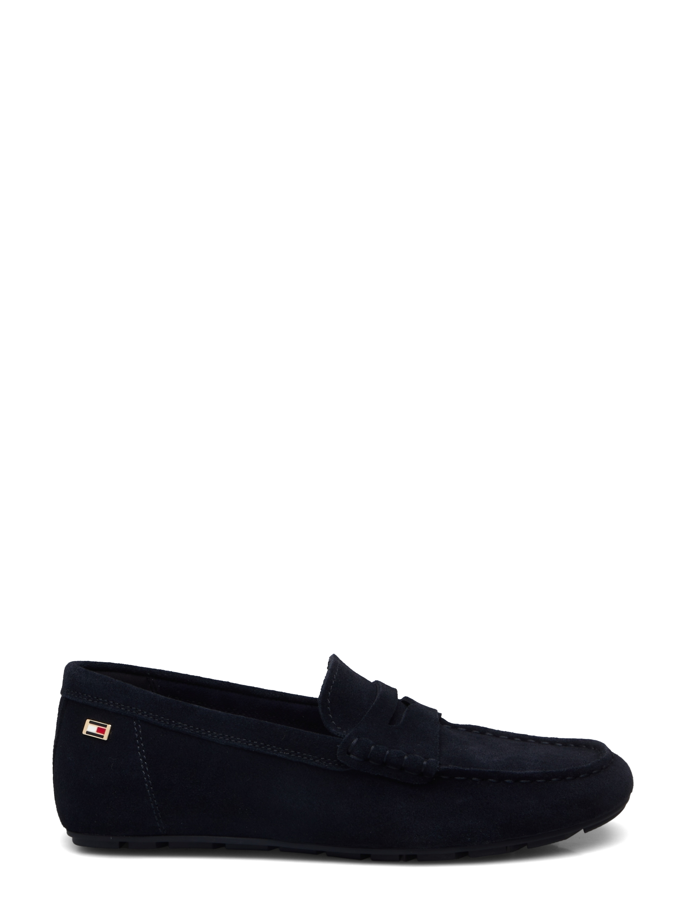 Tommy Hilfiger - FLAG SOFT SUEDE DRIVER LOAFER - mode trends - space blue - 1