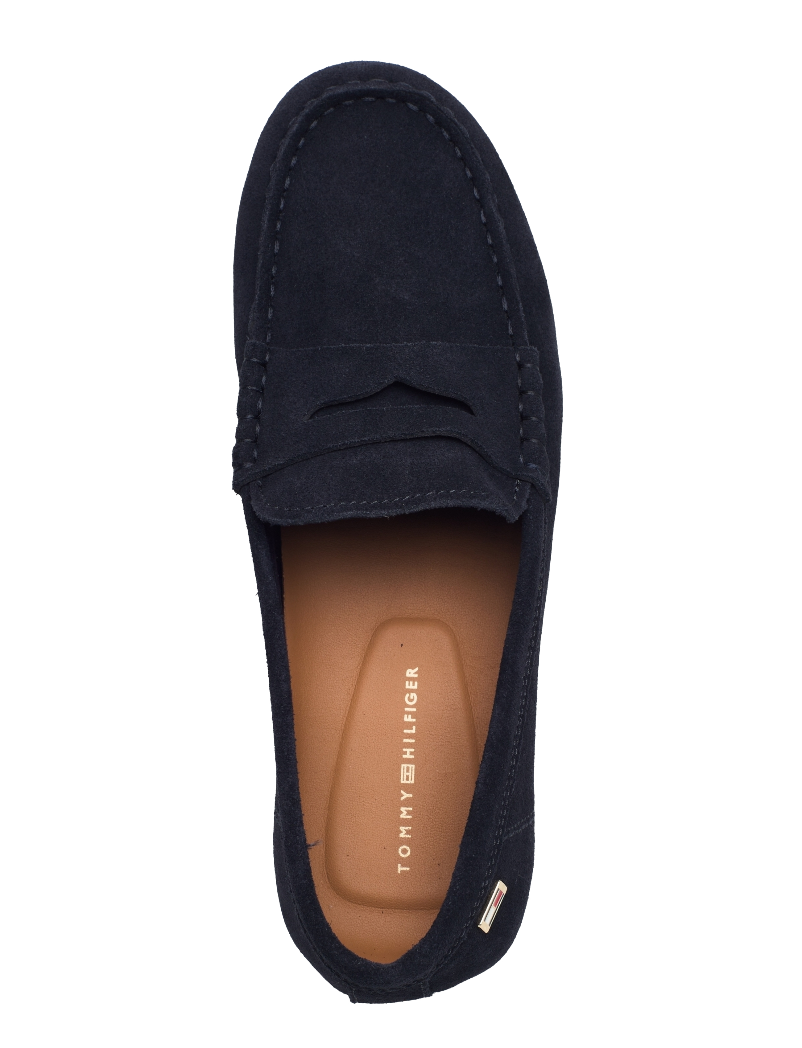 Tommy Hilfiger - FLAG SOFT SUEDE DRIVER LOAFER - mode trends - space blue - 3