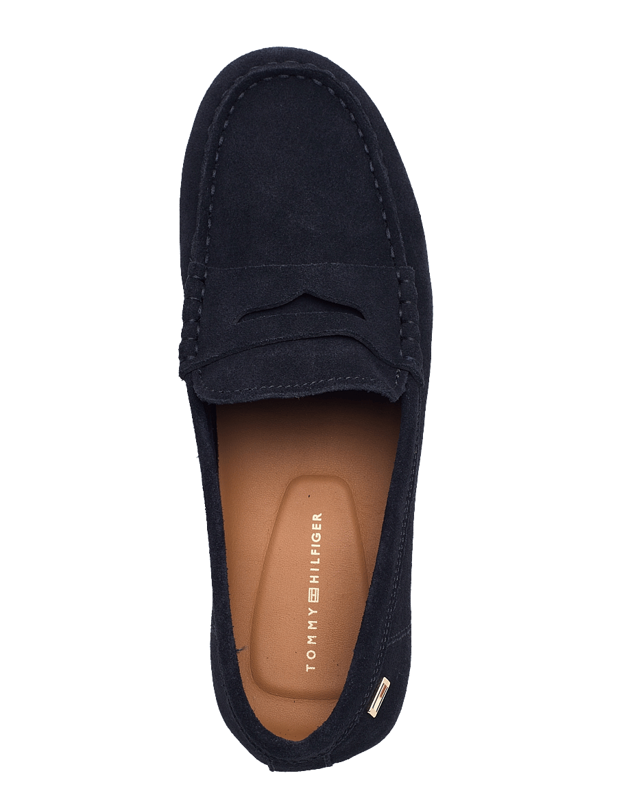 Tommy Hilfiger - FLAG SOFT SUEDE DRIVER LOAFER - modetrends - space blue - 3