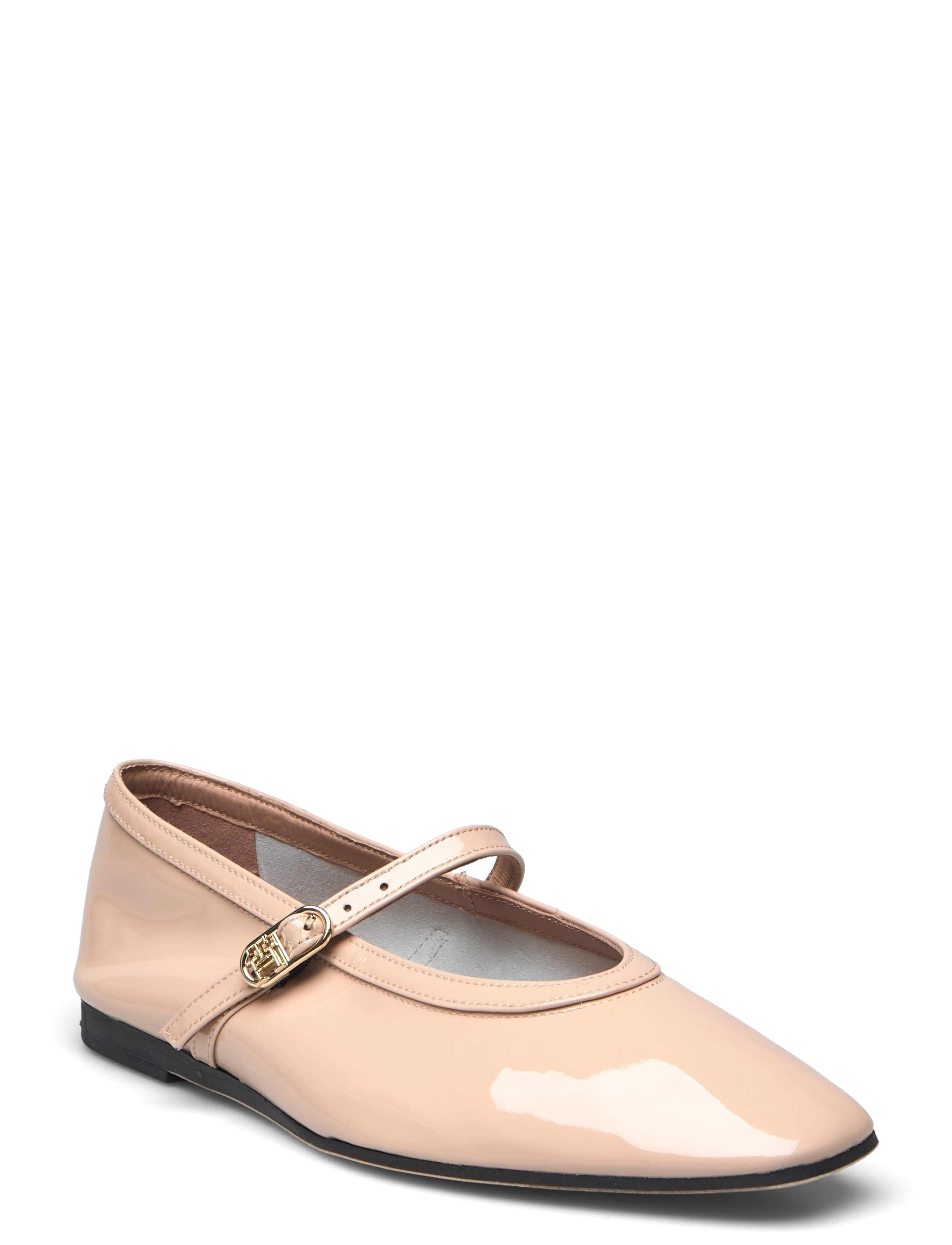 Tommy Hilfiger Ballerina Maryjane Patent, 36, Beige, Sko > Ballerinaer, Dame