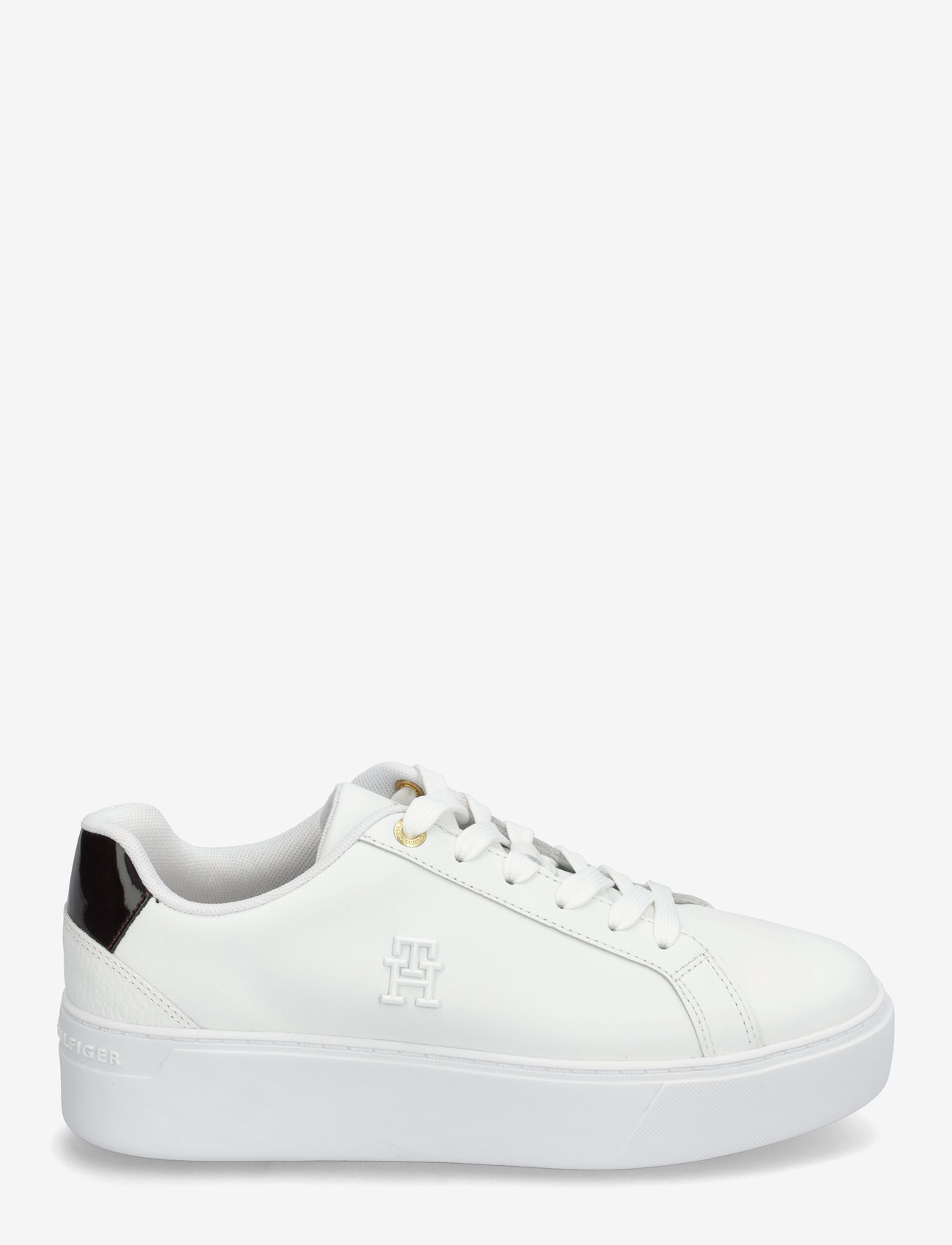 Tommy Hilfiger - TH PLATFORM COURT SNEAKER - konfirmation - white - 1