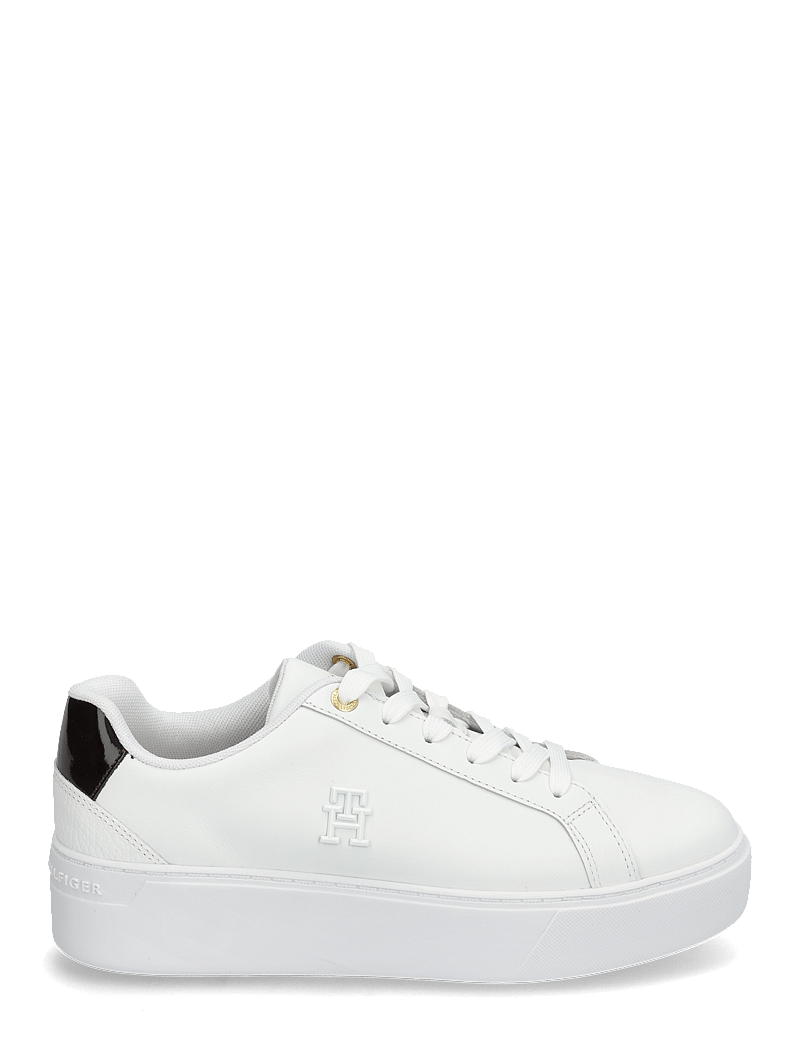 Tommy Hilfiger - TH PLATFORM COURT SNEAKER - konfirmation - white - 1