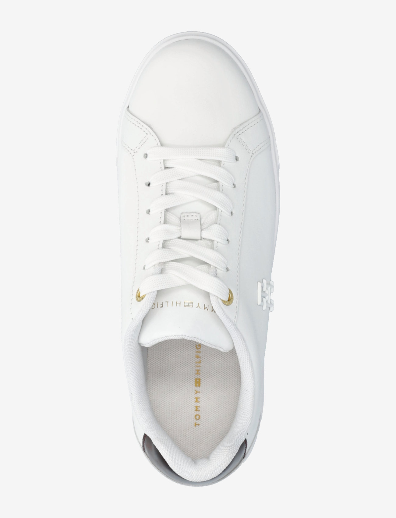 Tommy Hilfiger - TH PLATFORM COURT SNEAKER - konfirmation - white - 3