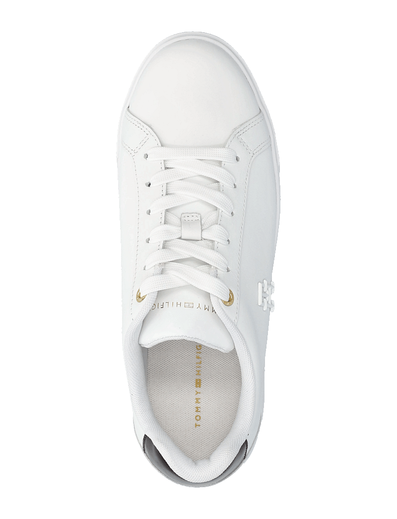 Tommy Hilfiger - TH PLATFORM COURT SNEAKER - konfirmation - white - 3