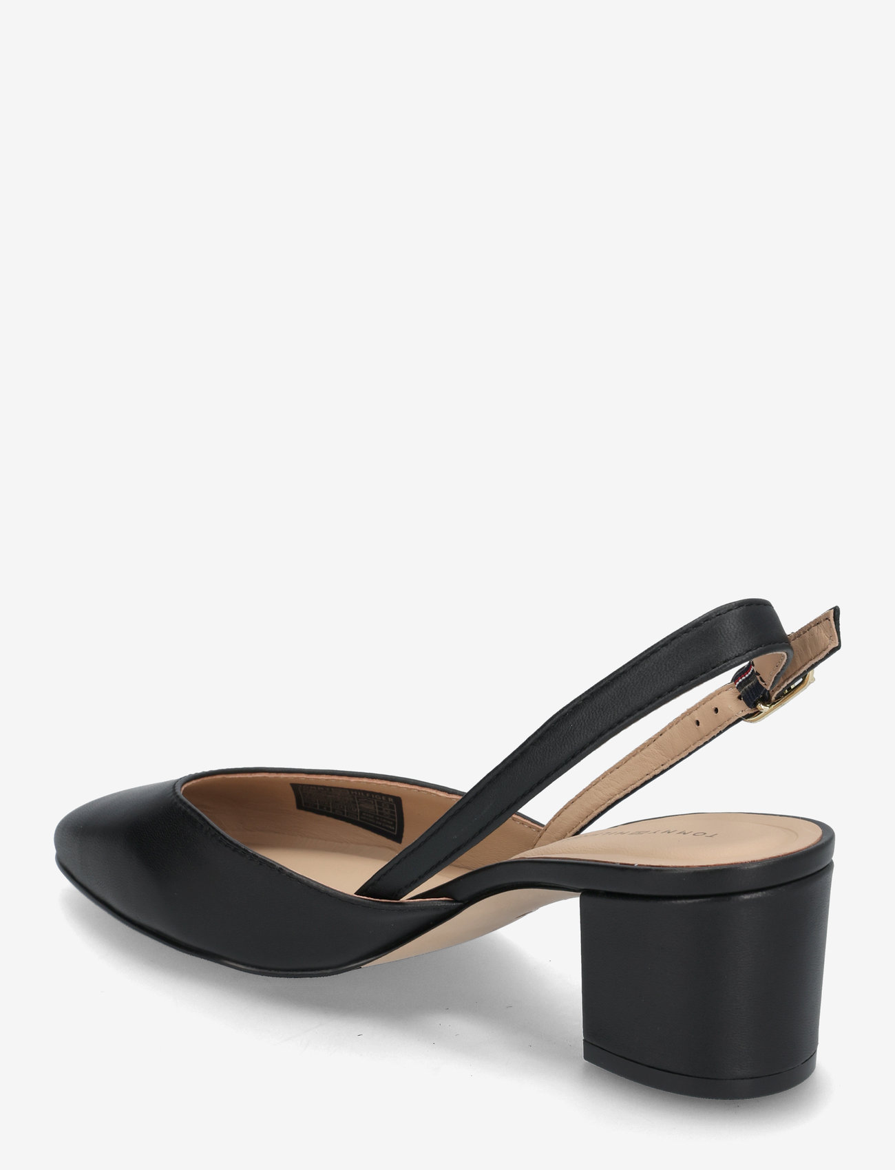 Tommy Hilfiger - PUMP SLINGBACK SMOOTH LEATHER - black - 2