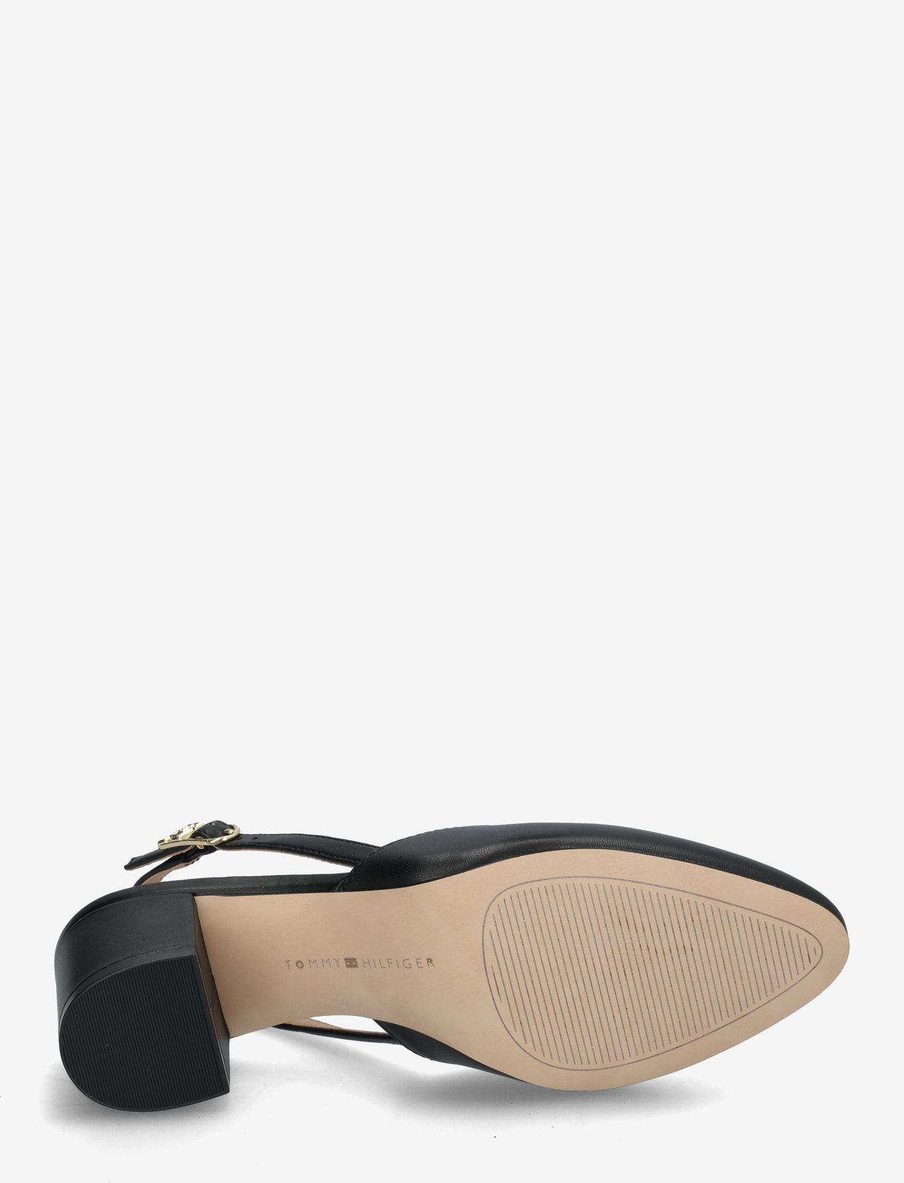 Tommy Hilfiger - PUMP SLINGBACK SMOOTH LEATHER - black - 4