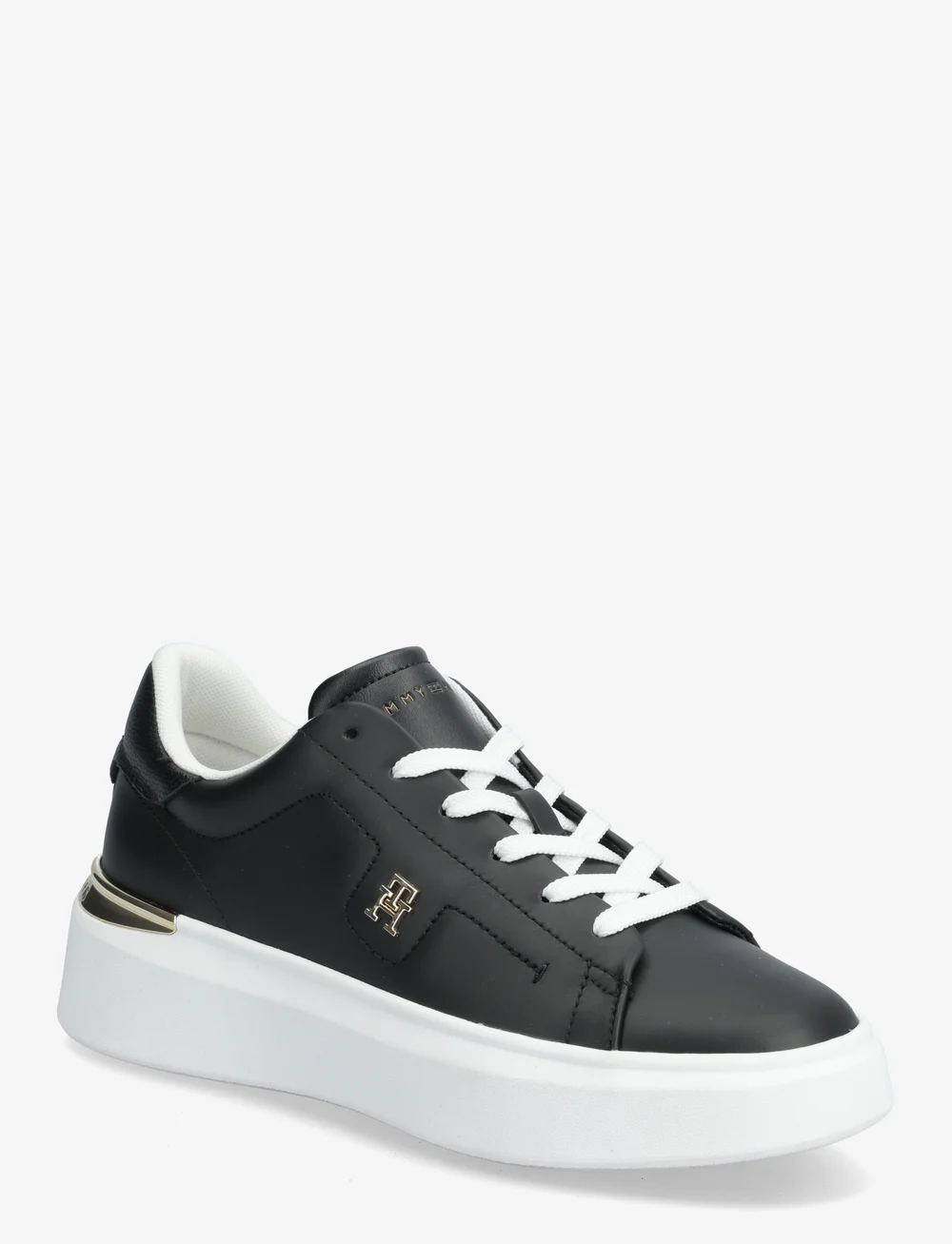 Tommy Hilfiger - TH FASHION COURT SNEAKER - konfirmation - black - 0