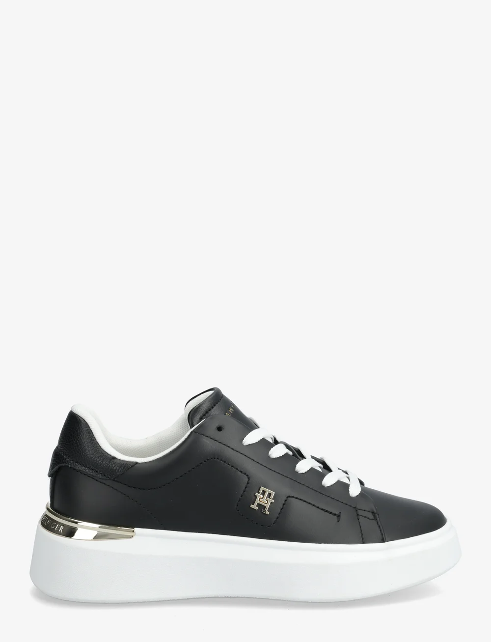 Tommy Hilfiger - TH FASHION COURT SNEAKER - konfirmation - black - 1