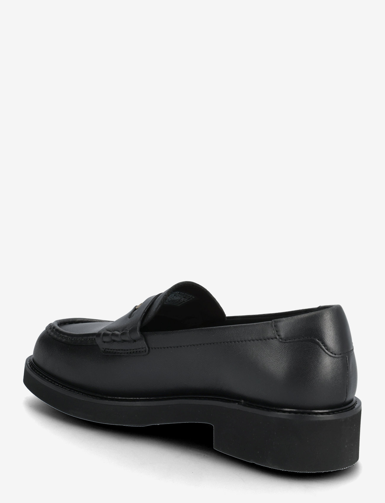 Tommy Hilfiger - CREST SQUARISH TOE PENNY LOAFER - særlige begivenheder - black - 2