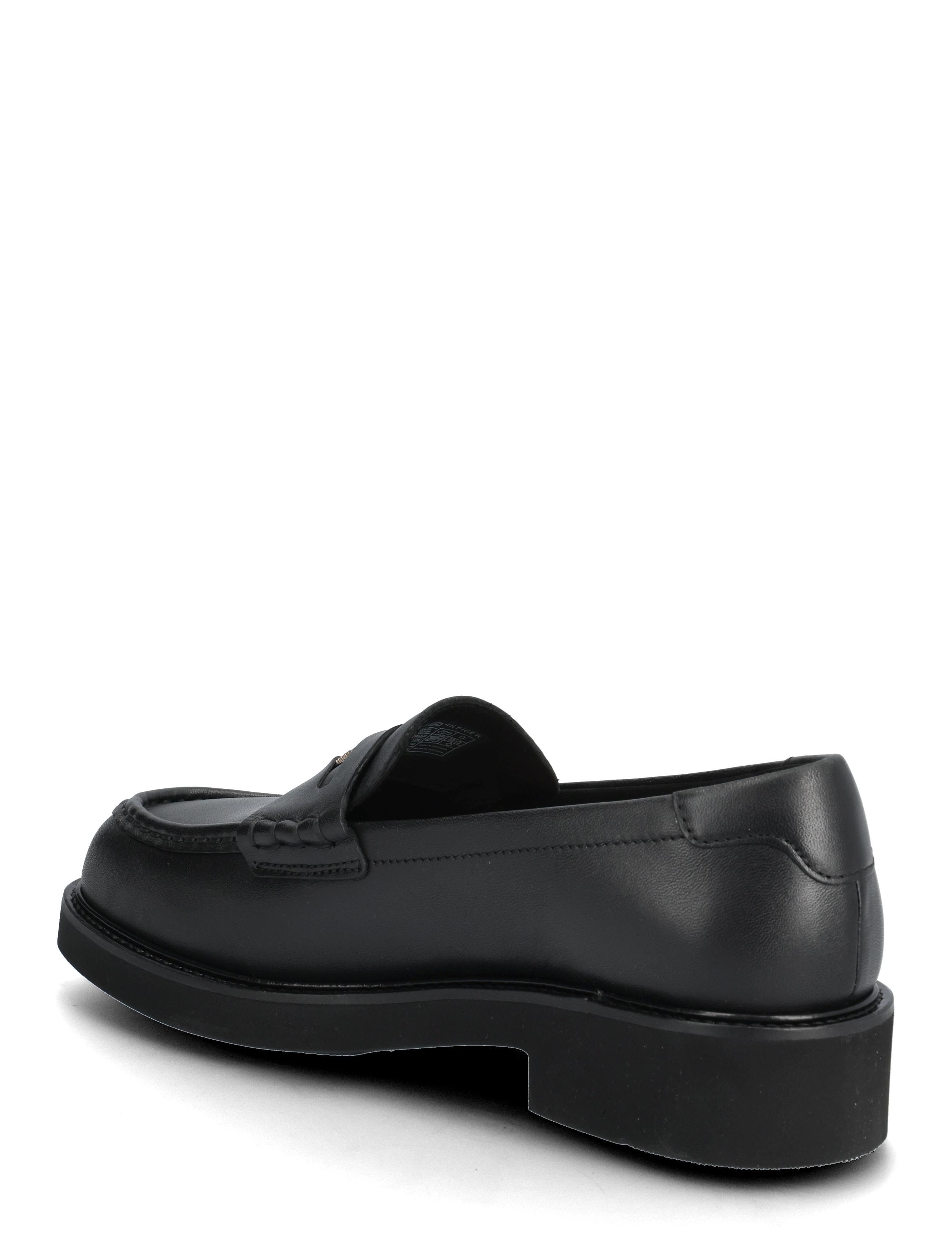 Tommy Hilfiger - CREST SQUARISH TOE PENNY LOAFER - black - 2
