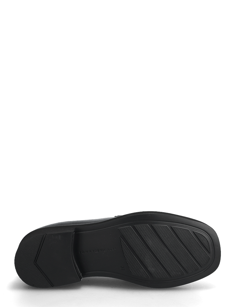 Tommy Hilfiger - CREST SQUARISH TOE PENNY LOAFER - særlige begivenheder - black - 4