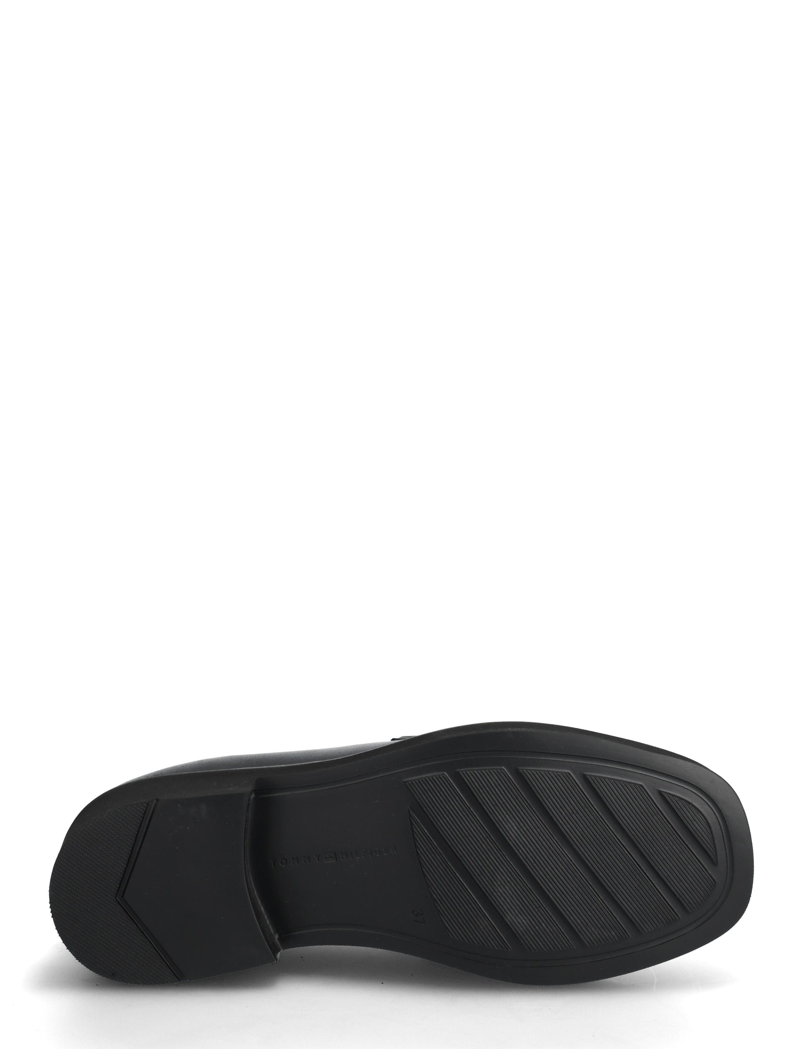 Tommy Hilfiger - CREST SQUARISH TOE PENNY LOAFER - black - 4