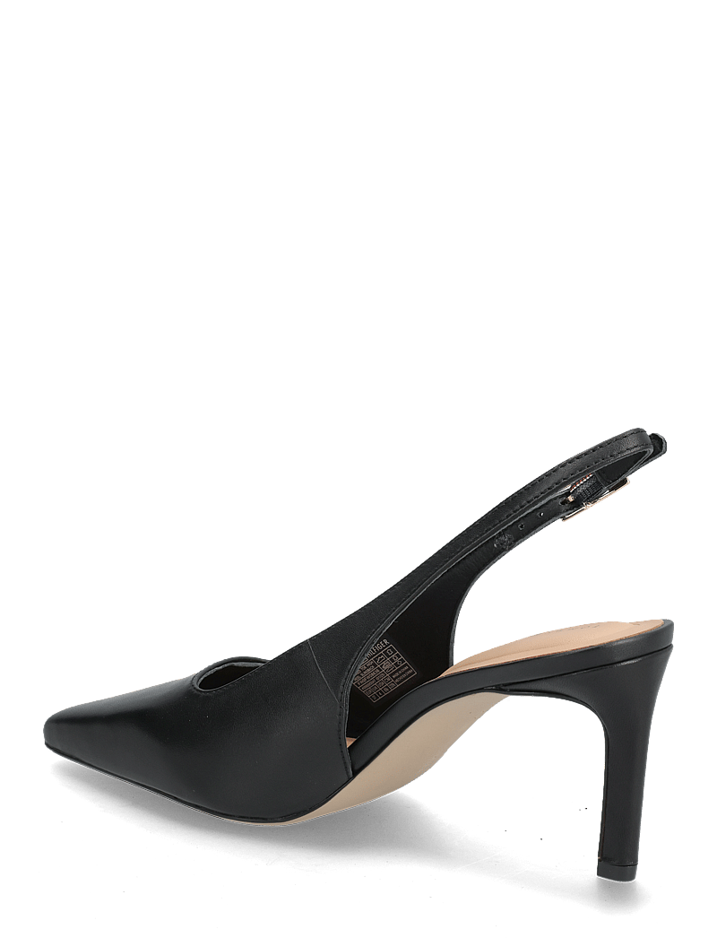 Tommy Hilfiger - SQUARED TOE HIGH HEEL SLINGBACK - slingbacks mit absatz - black - 2