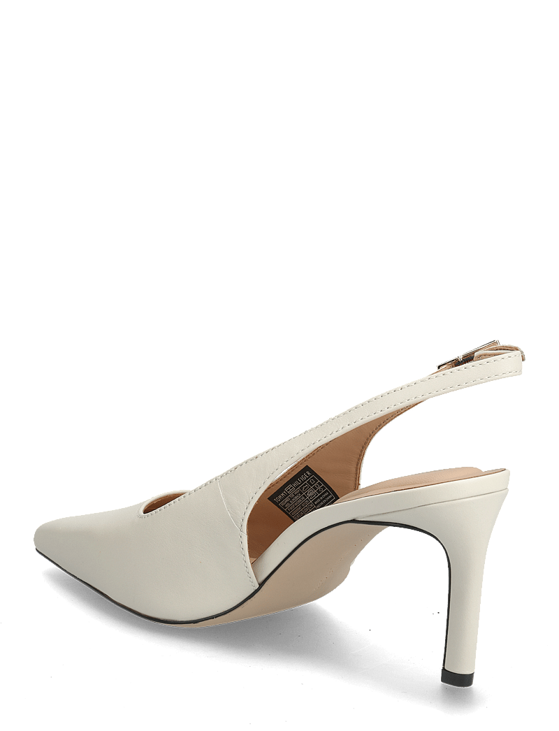Tommy Hilfiger - SQUARED TOE HIGH HEEL SLINGBACK - slingbacks mit absatz - newsprint - 2