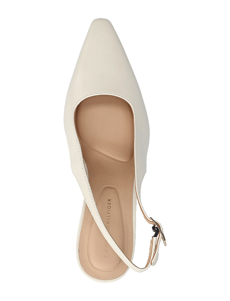 Tommy Hilfiger - SQUARED TOE HIGH HEEL SLINGBACK - slingbacks mit absatz - newsprint - 3