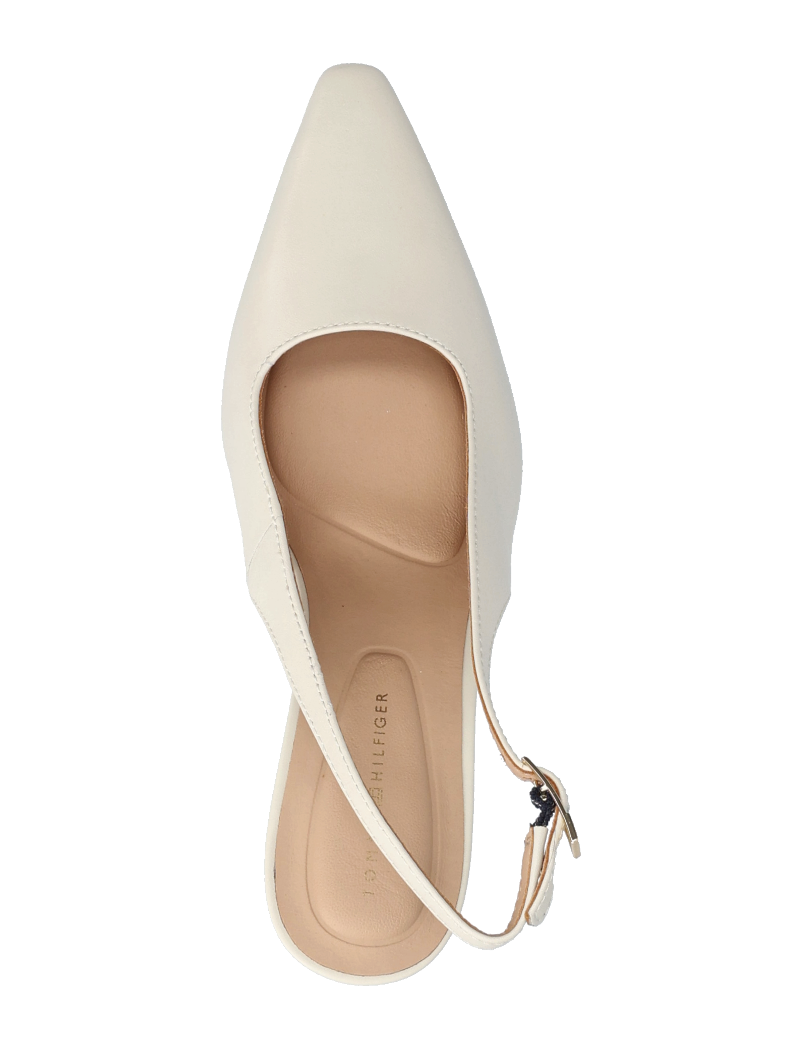 Tommy Hilfiger - SQUARED TOE HIGH HEEL  SLINGBACK - slingbacks mit absatz - newsprint - 3