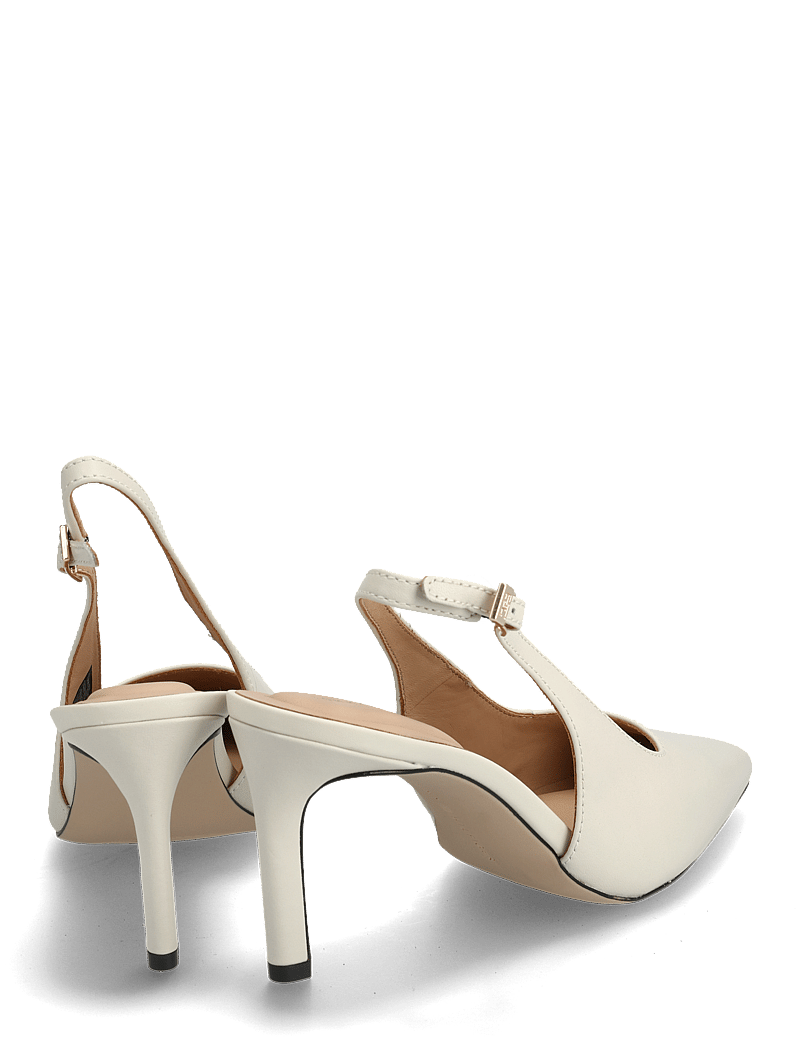 Tommy Hilfiger - SQUARED TOE HIGH HEEL SLINGBACK - slingbacks mit absatz - newsprint - 4