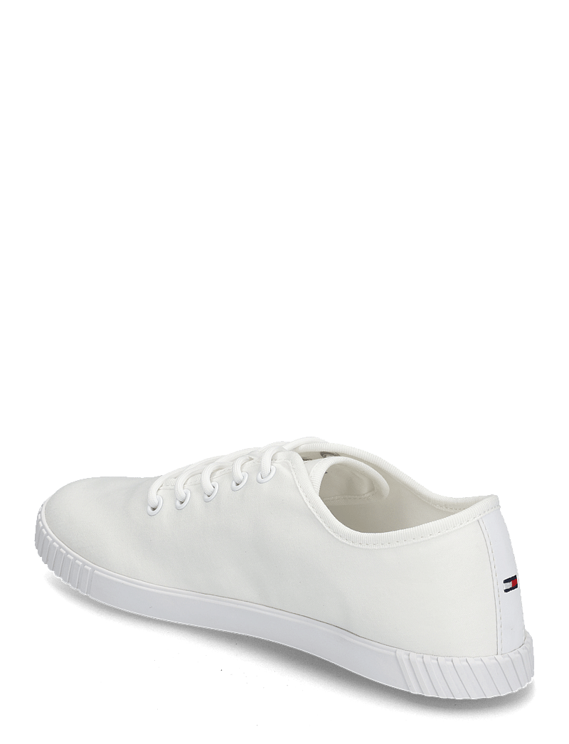 Tommy Hilfiger - CANVAS LACE UP SNEAKER - konfirmation - white - 2