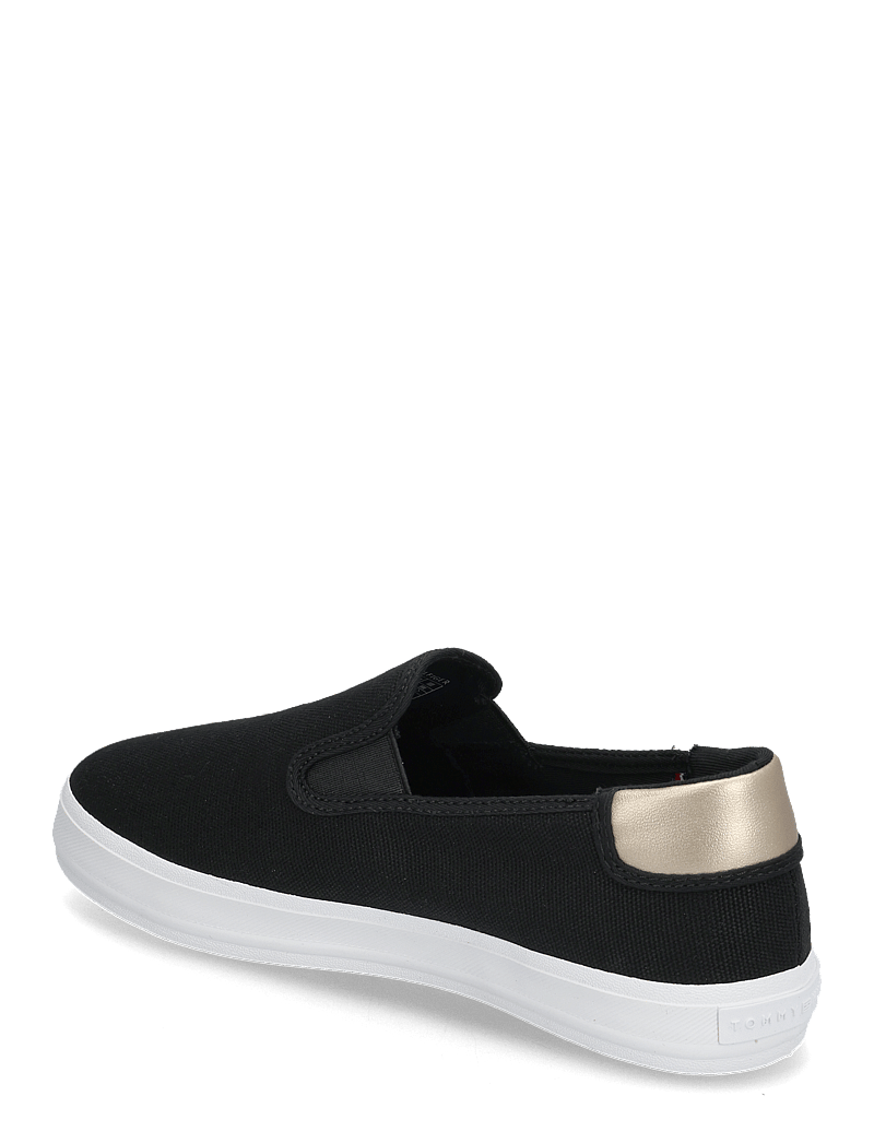Tommy Hilfiger - VULC CANVAS SLIP-ON SNEAKER - konfirmation - black - 2