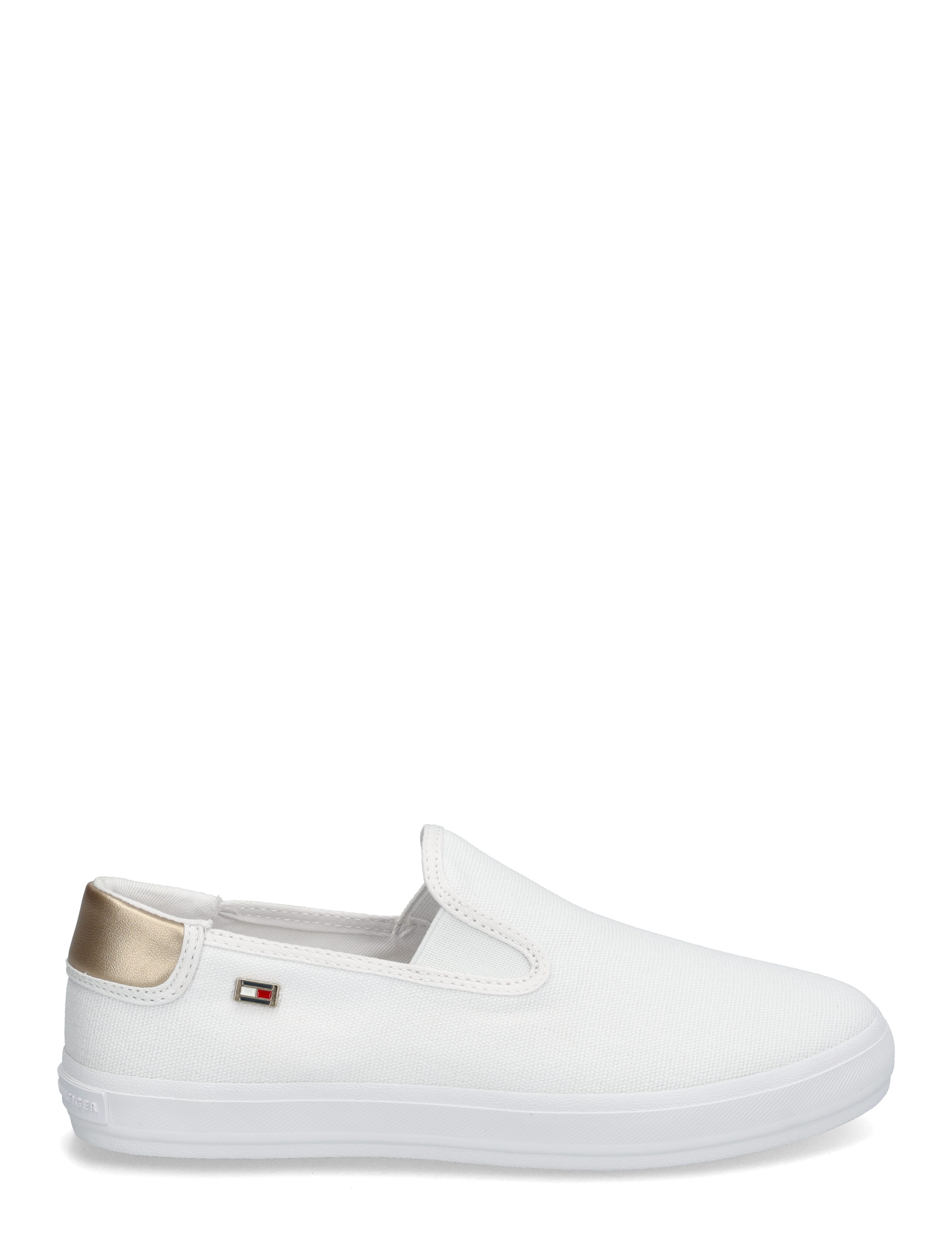 Tommy Hilfiger - VULC CANVAS SLIP-ON SNEAKER - white - 1