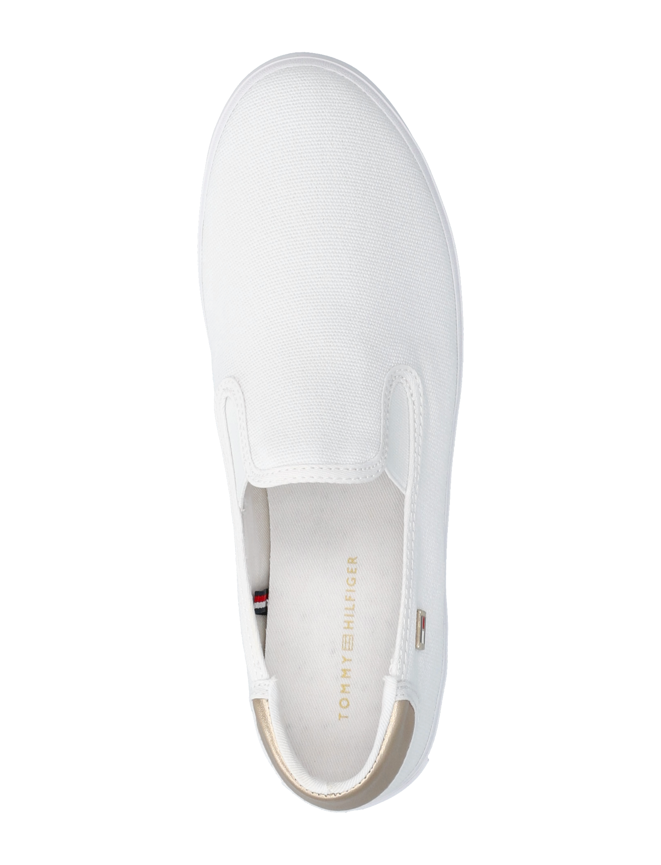 Tommy Hilfiger - VULC CANVAS SLIP-ON SNEAKER - white - 3