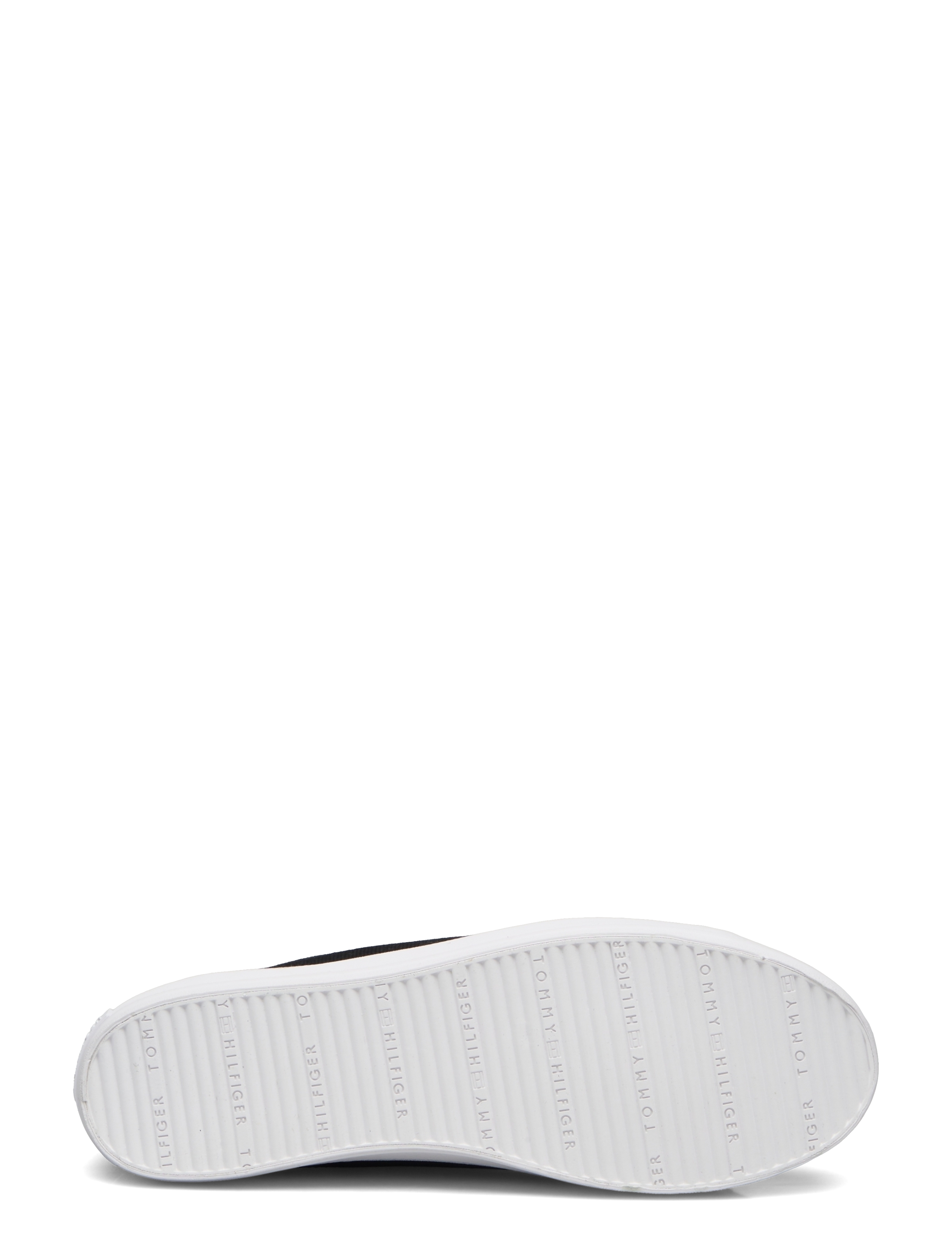 Tommy Hilfiger - VULC CANVAS LACE UP SNEAKER - black - 4