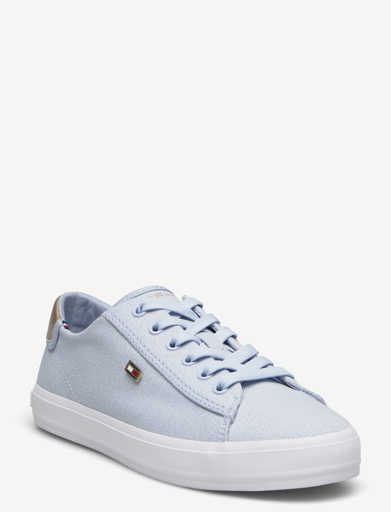 Tommy Hilfiger - VULC CANVAS LACE UP SNEAKER - niedrige sneakers - breezy blue - 0