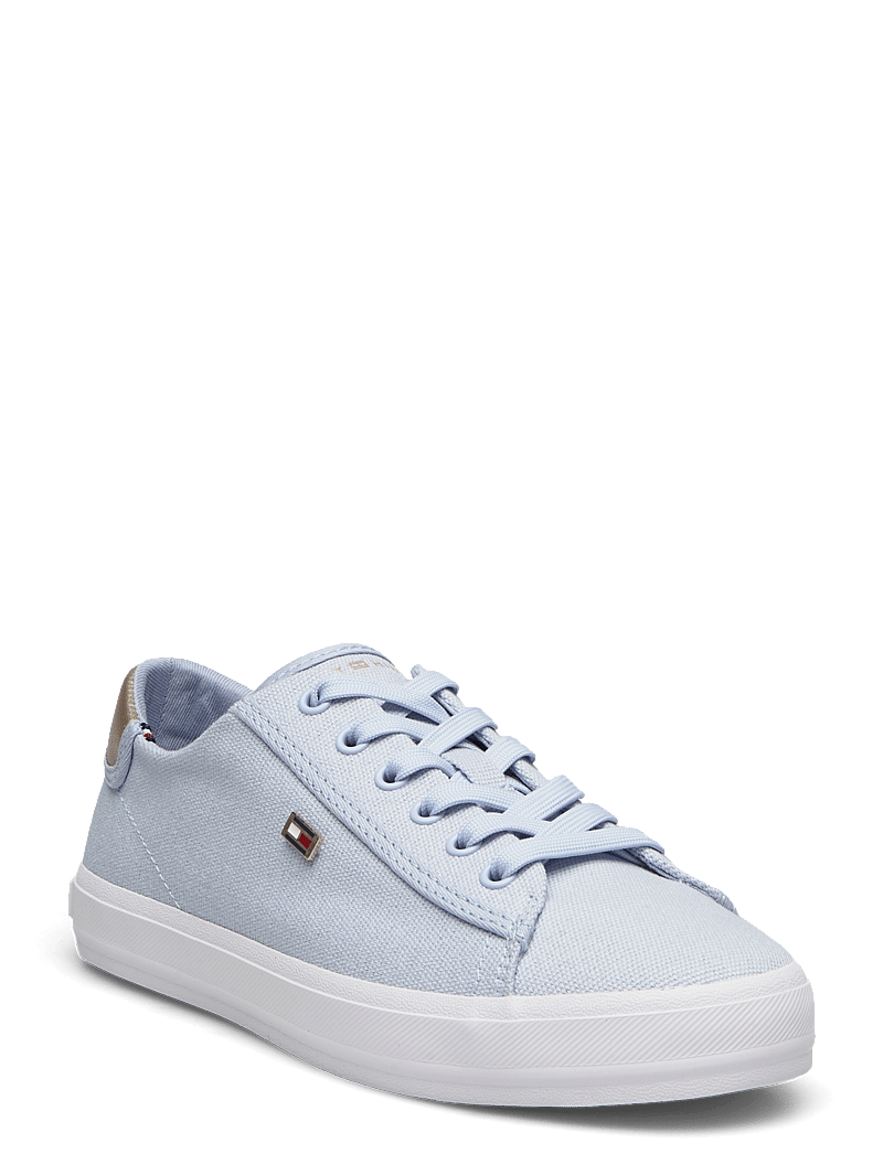 Tommy Hilfiger - VULC CANVAS LACE UP SNEAKER - konfirmation - breezy blue - 0
