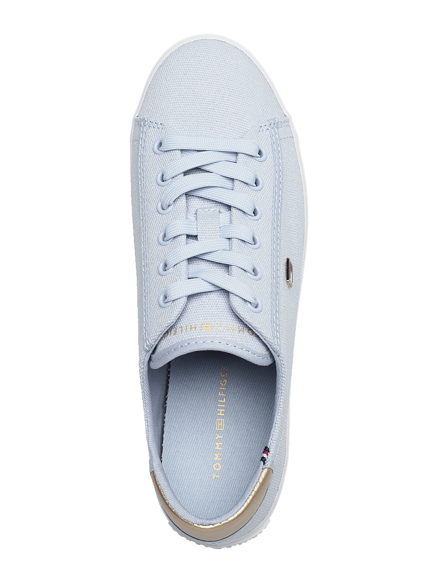 Tommy Hilfiger - VULC CANVAS LACE UP SNEAKER - breezy blue - 3