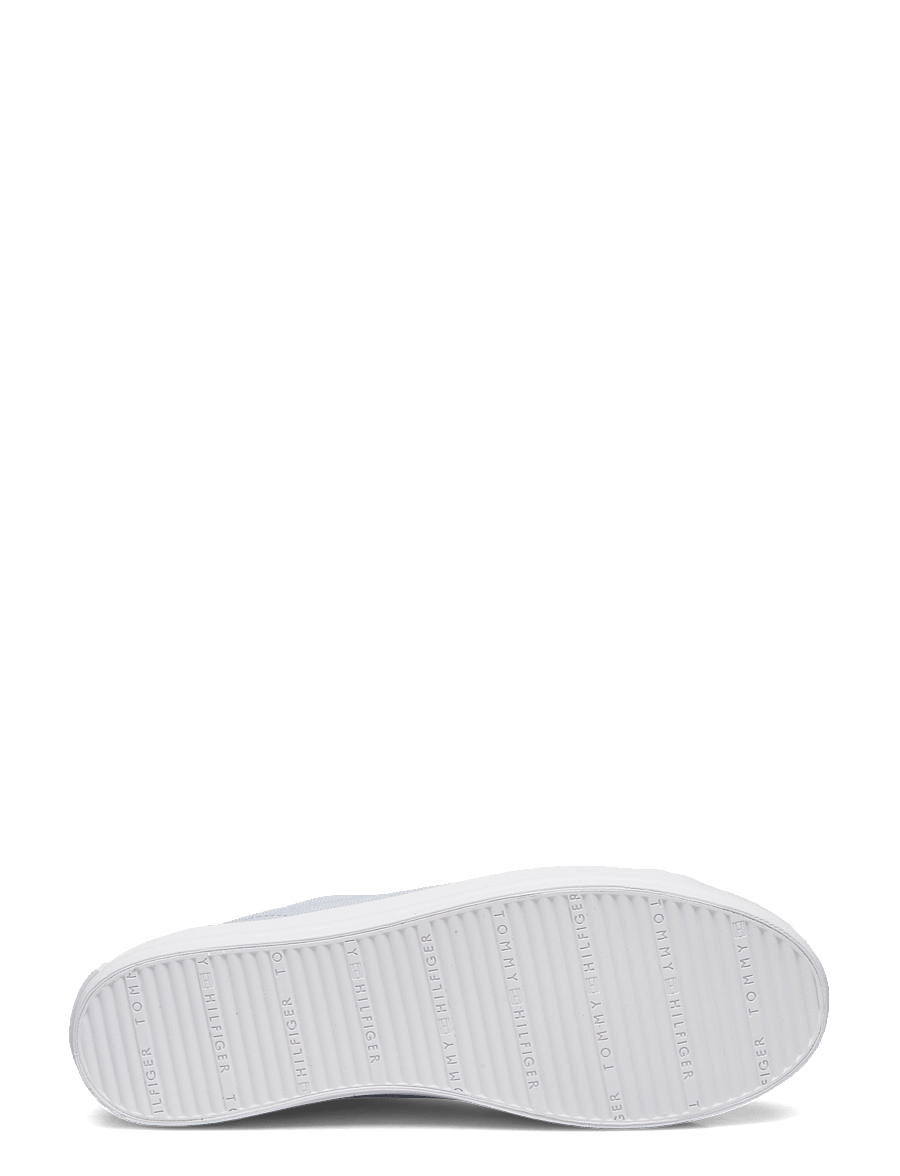 Tommy Hilfiger - VULC CANVAS LACE UP SNEAKER - breezy blue - 4