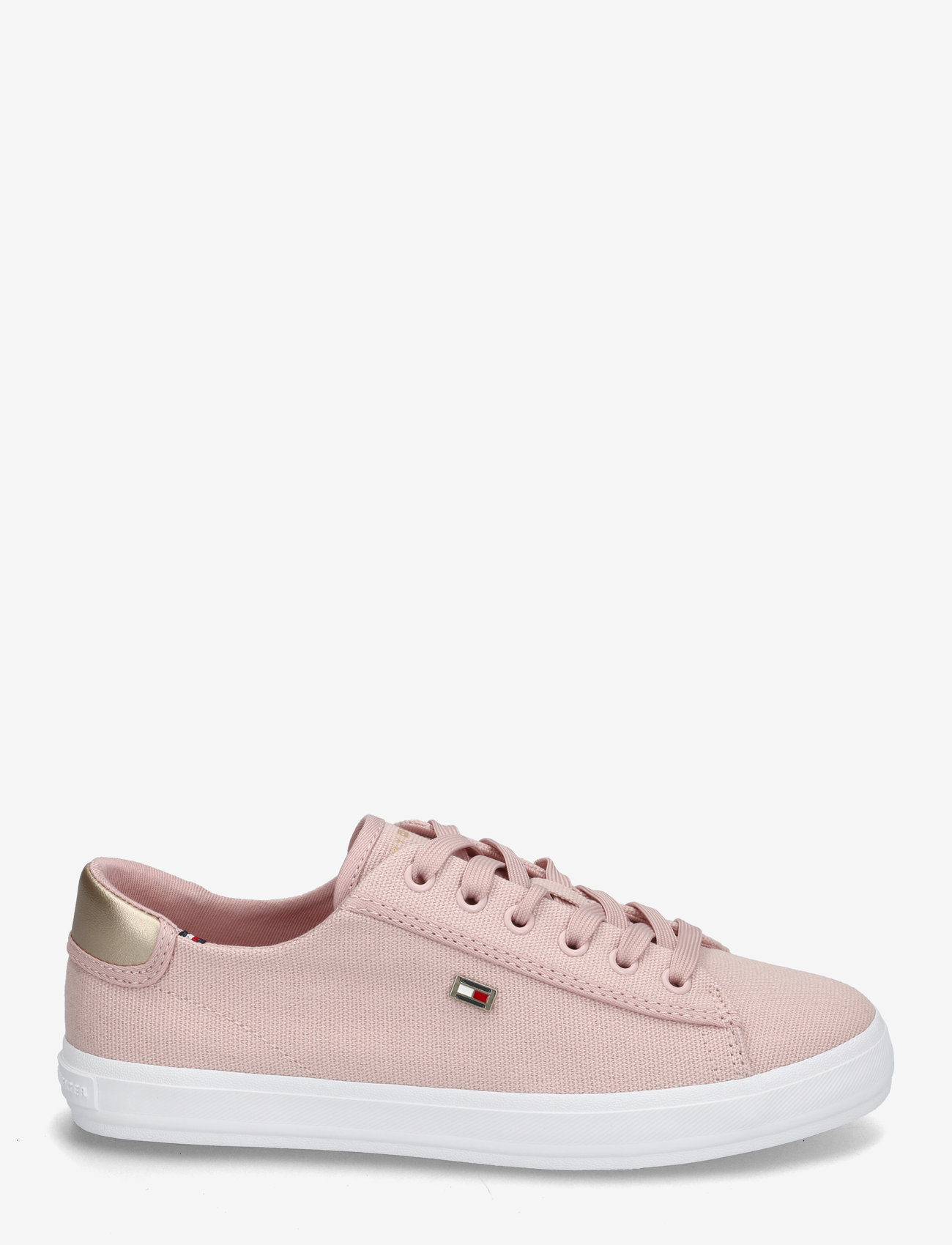 Tommy Hilfiger - VULC CANVAS LACE UP SNEAKER - niedrige sneakers - foggy pink - 1