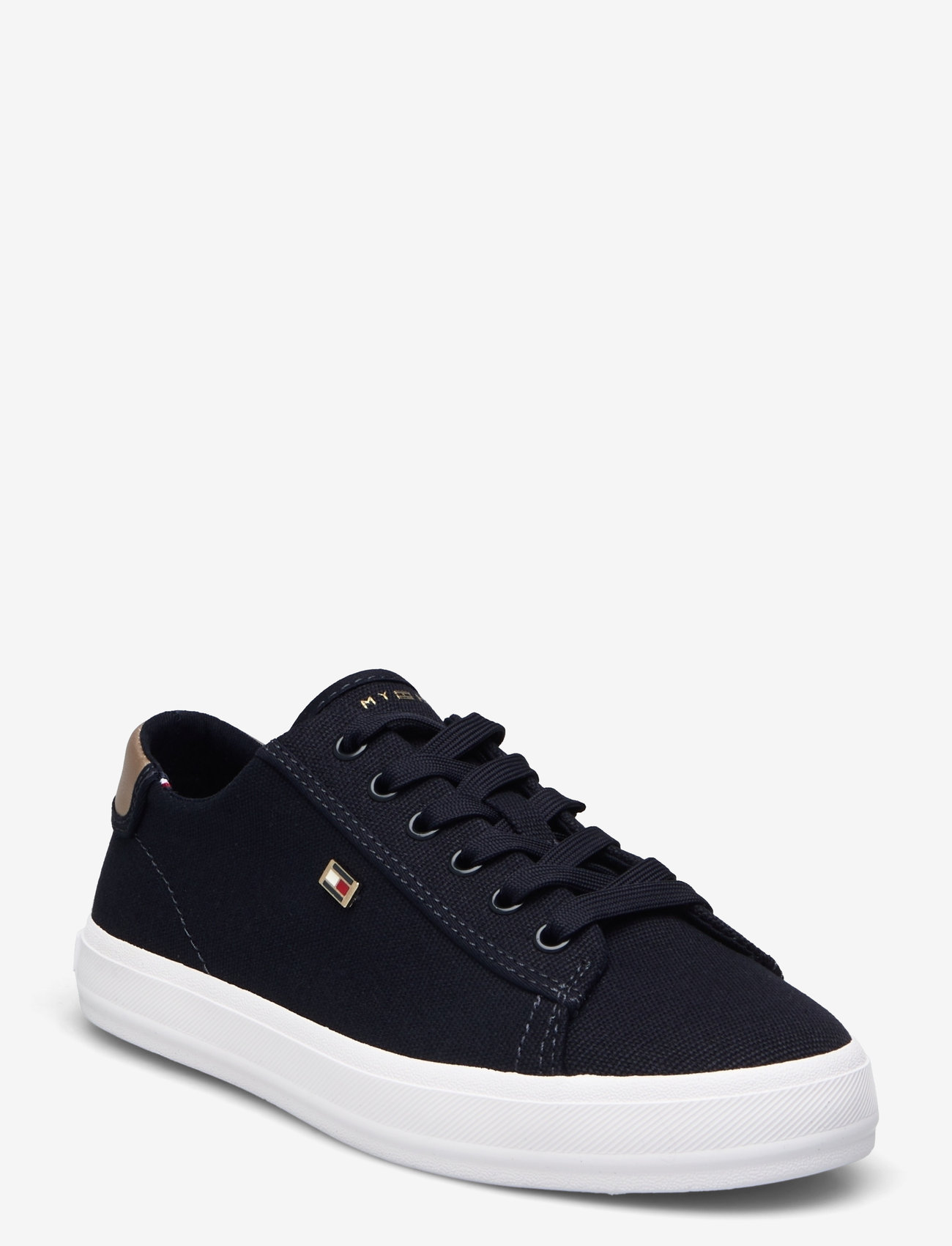 Tommy Hilfiger - VULC CANVAS LACE UP SNEAKER - konfirmation - space blue - 0