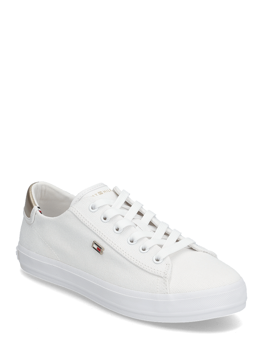 Tommy Hilfiger - VULC CANVAS LACE UP SNEAKER - white - 0