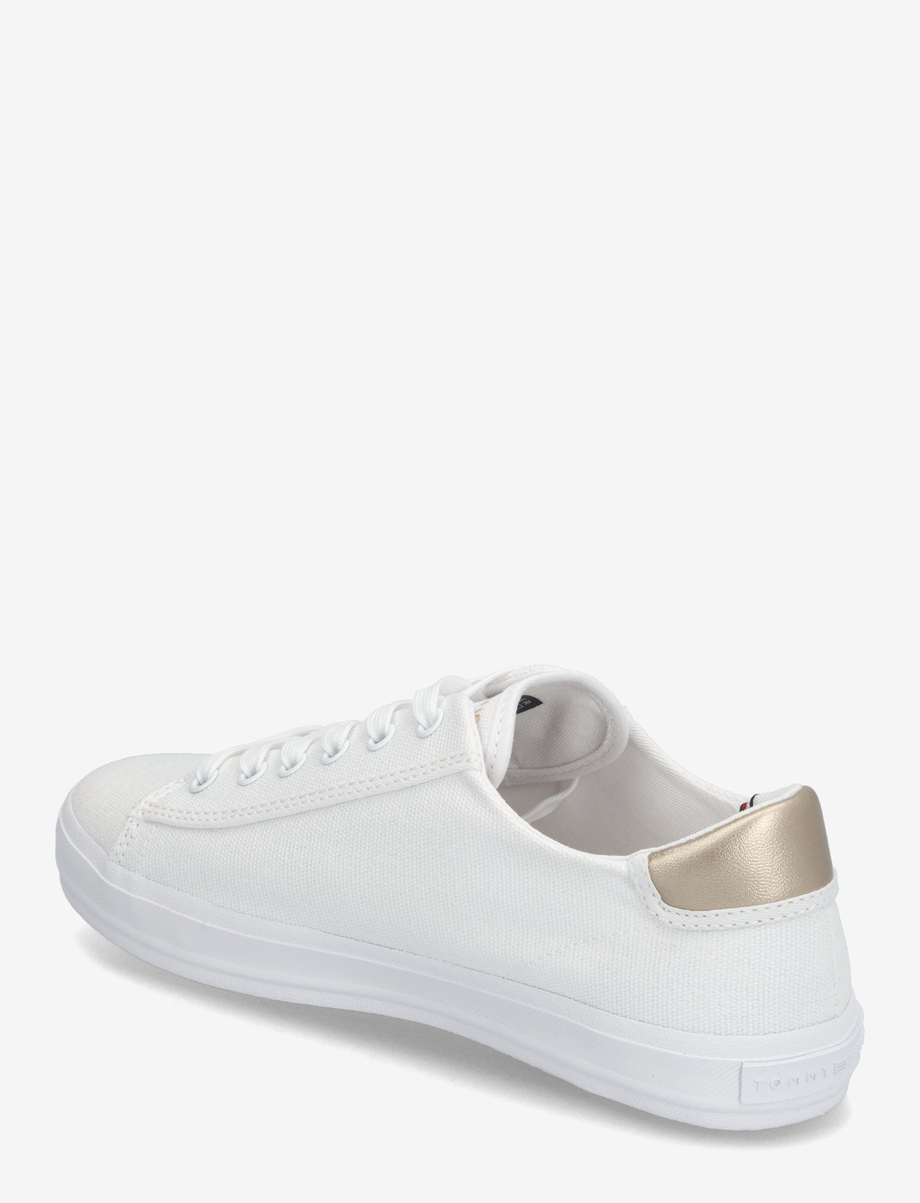 Tommy Hilfiger - VULC CANVAS LACE UP SNEAKER - rippijuhlat - white - 2