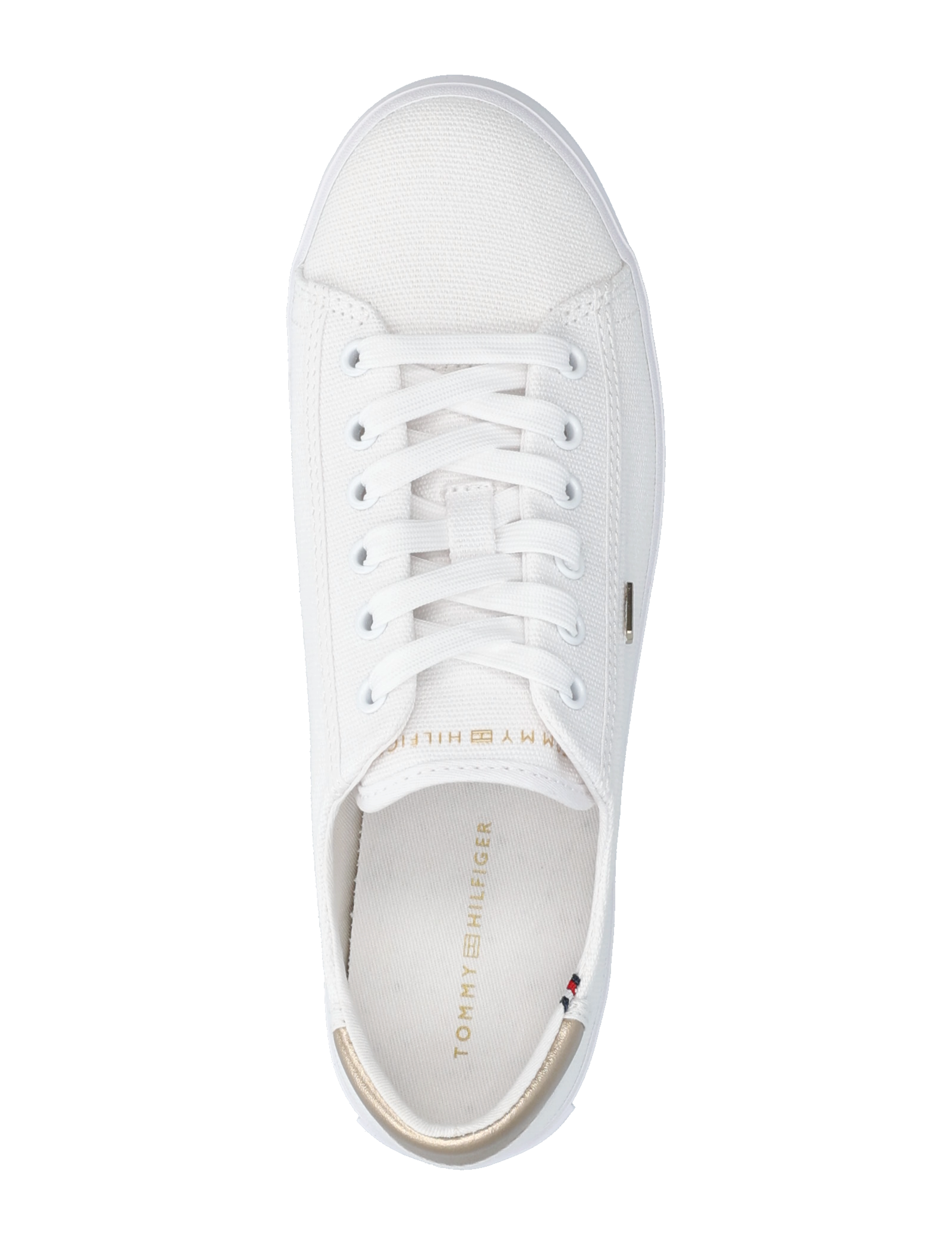 Tommy Hilfiger - VULC CANVAS LACE UP SNEAKER - white - 3