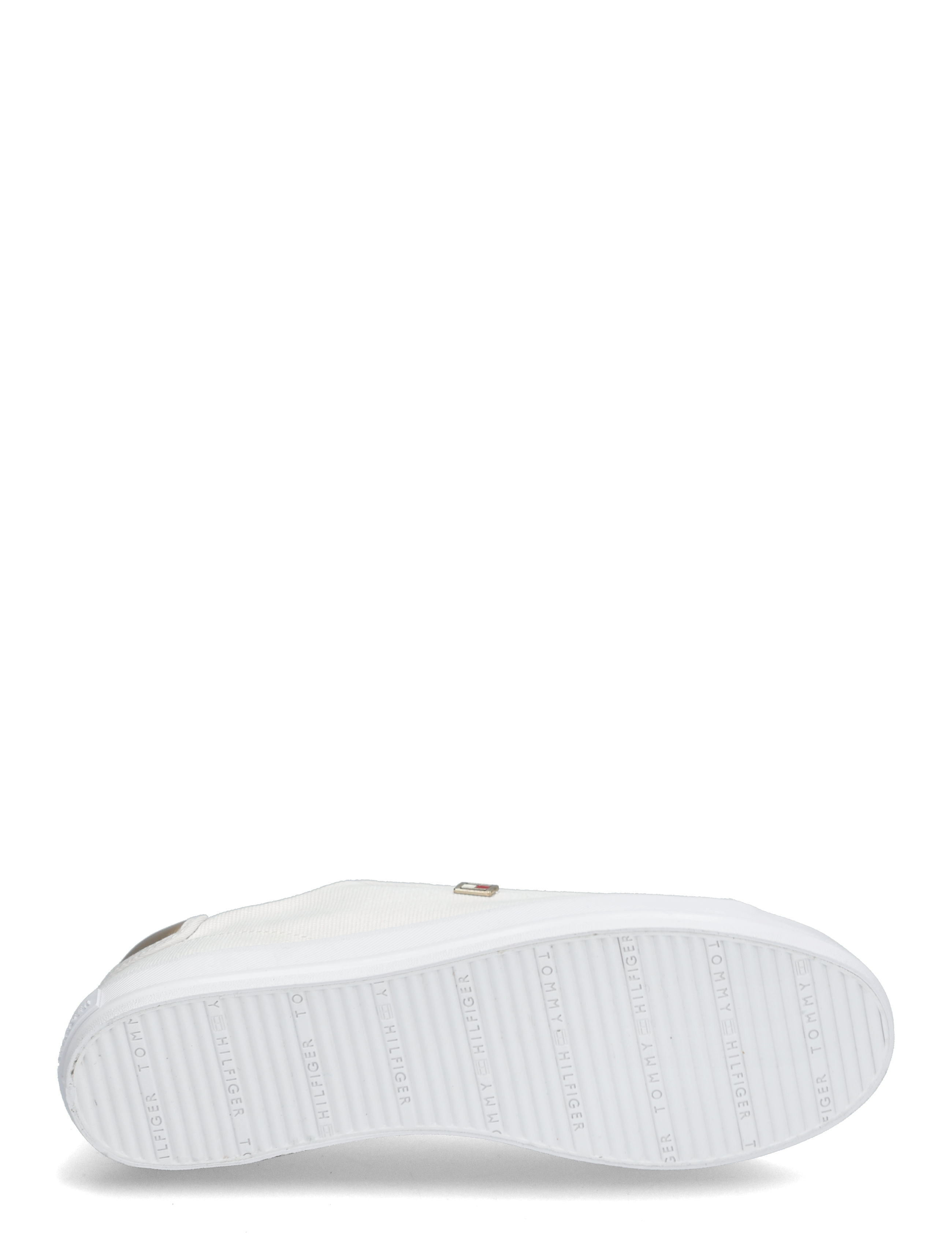 Tommy Hilfiger - VULC CANVAS LACE UP SNEAKER - white - 4
