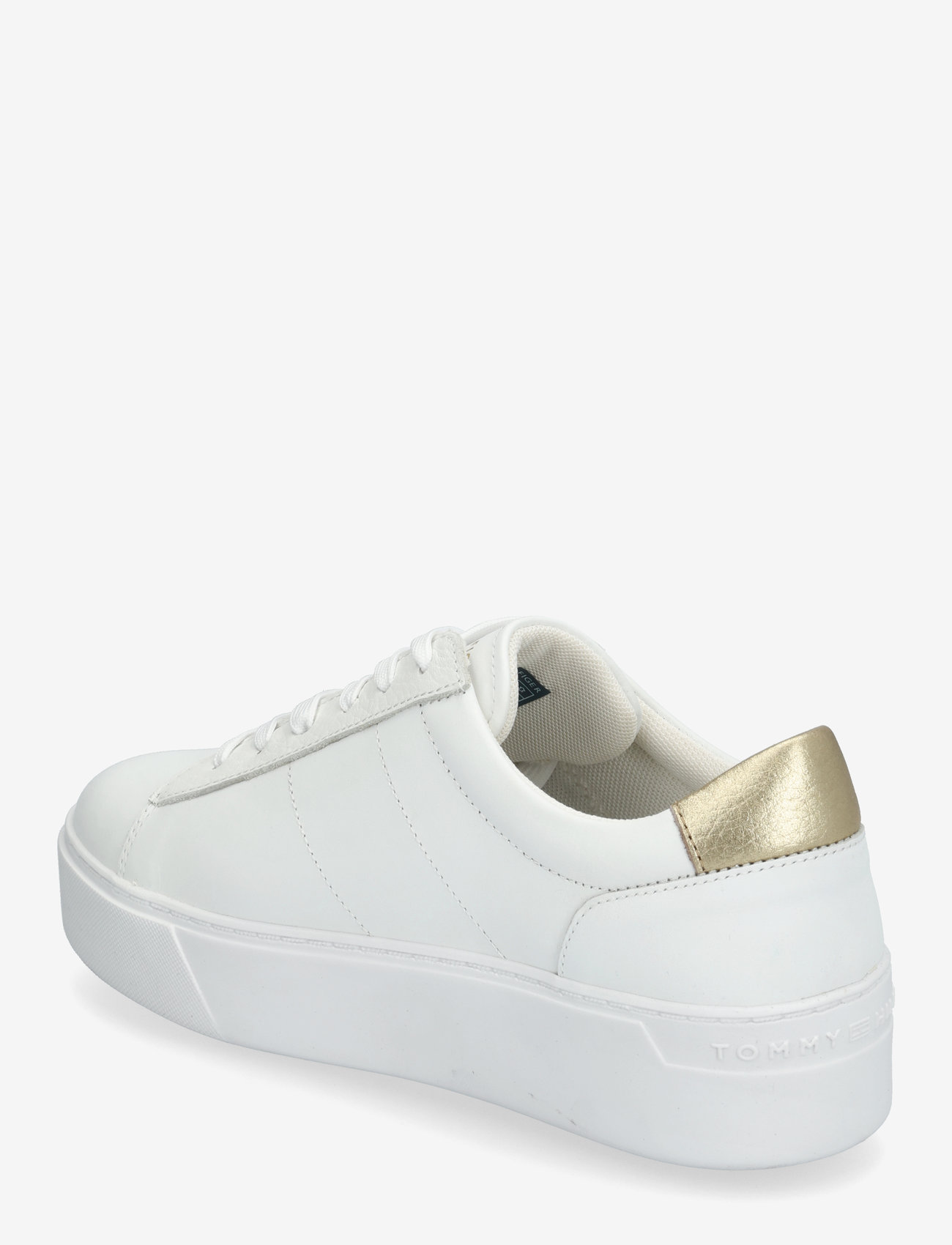 Tommy Hilfiger - PLATFORM COURT SNEAKER METALLICS - ferming - white - 2