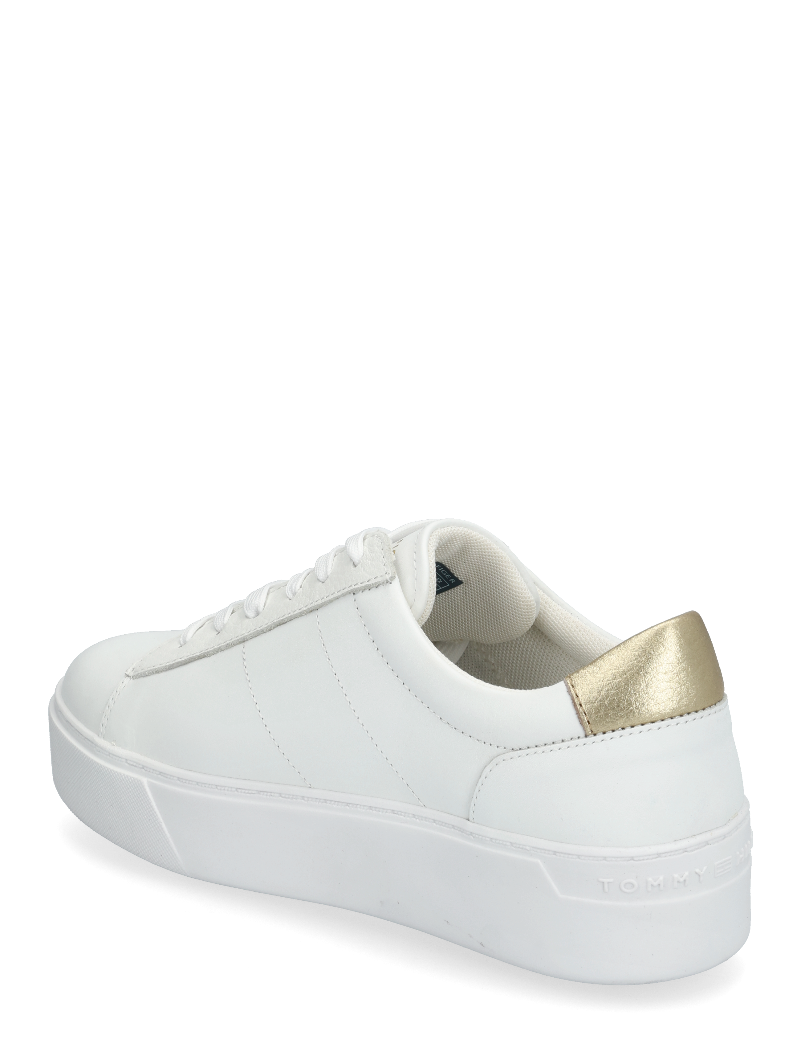 Tommy Hilfiger - PLATFORM COURT SNEAKER METALLICS - white - 2