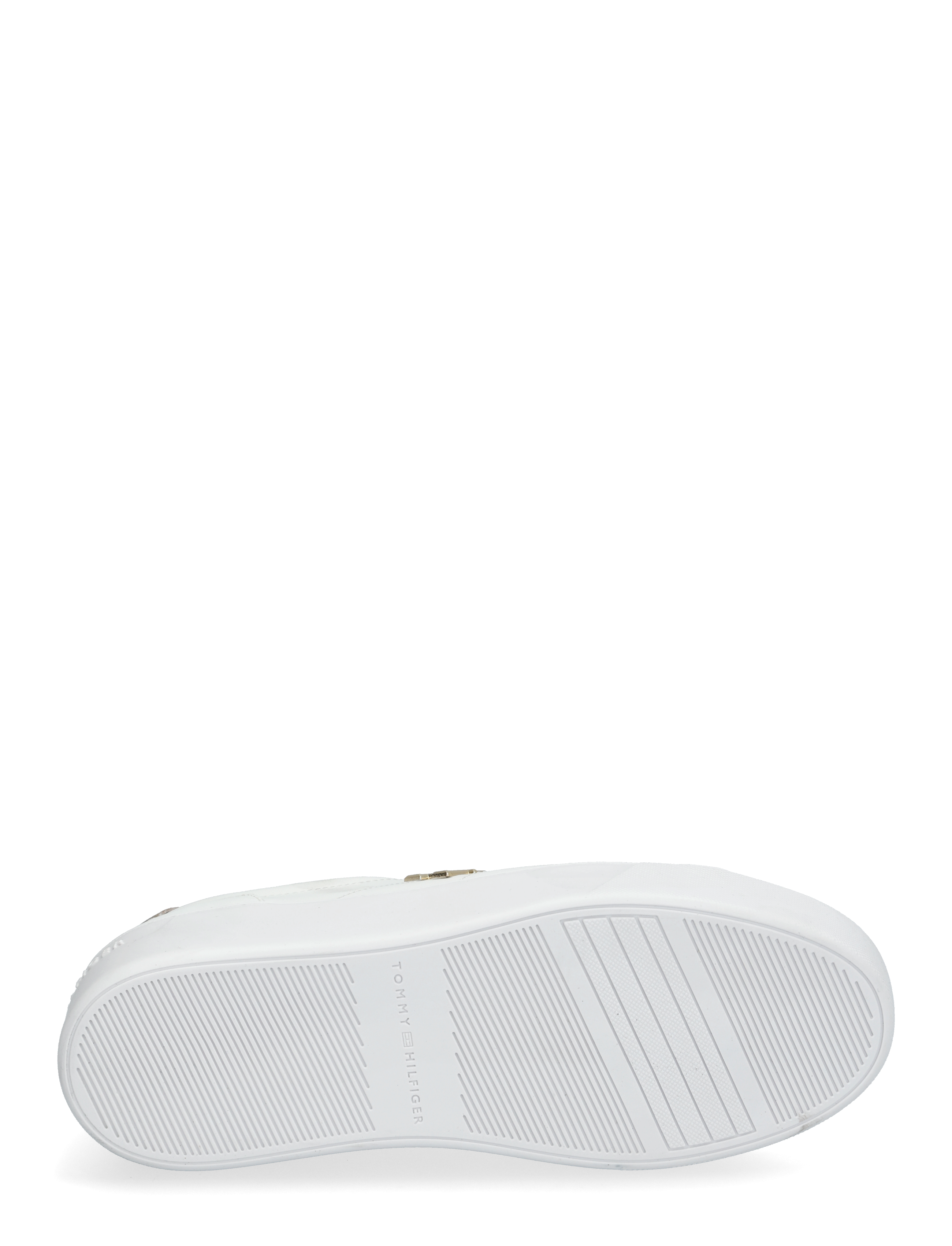 Tommy Hilfiger - PLATFORM COURT SNEAKER METALLICS - white - 4