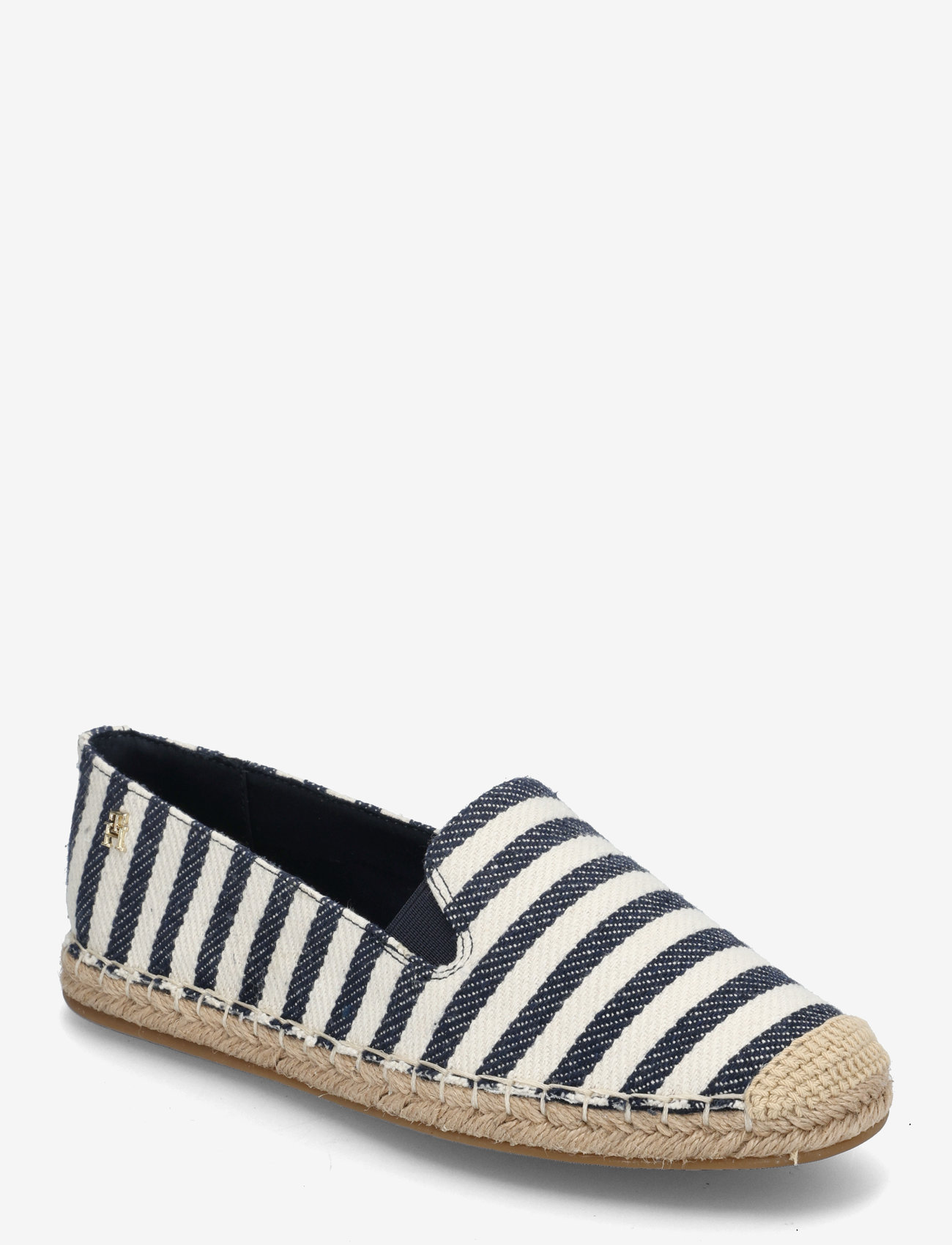 Tommy Hilfiger - NAUTICAL STRIPE ESPADRILLE - espadrilles - space blue itacha stripes - 0